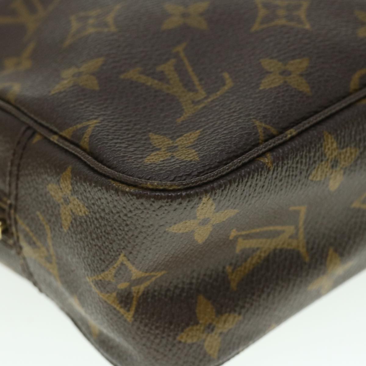 LOUIS VUITTON Monogram Trousse Toilette 23 Clutch Bag M47524 LV Auth 55109