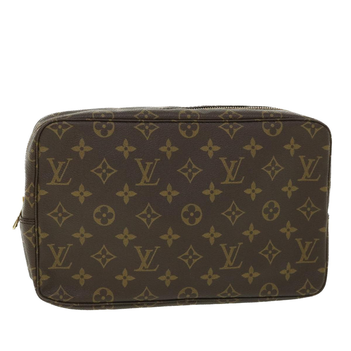 LOUIS VUITTON Monogram Trousse Toilette 28 Clutch Bag M47522 LV Auth 55110