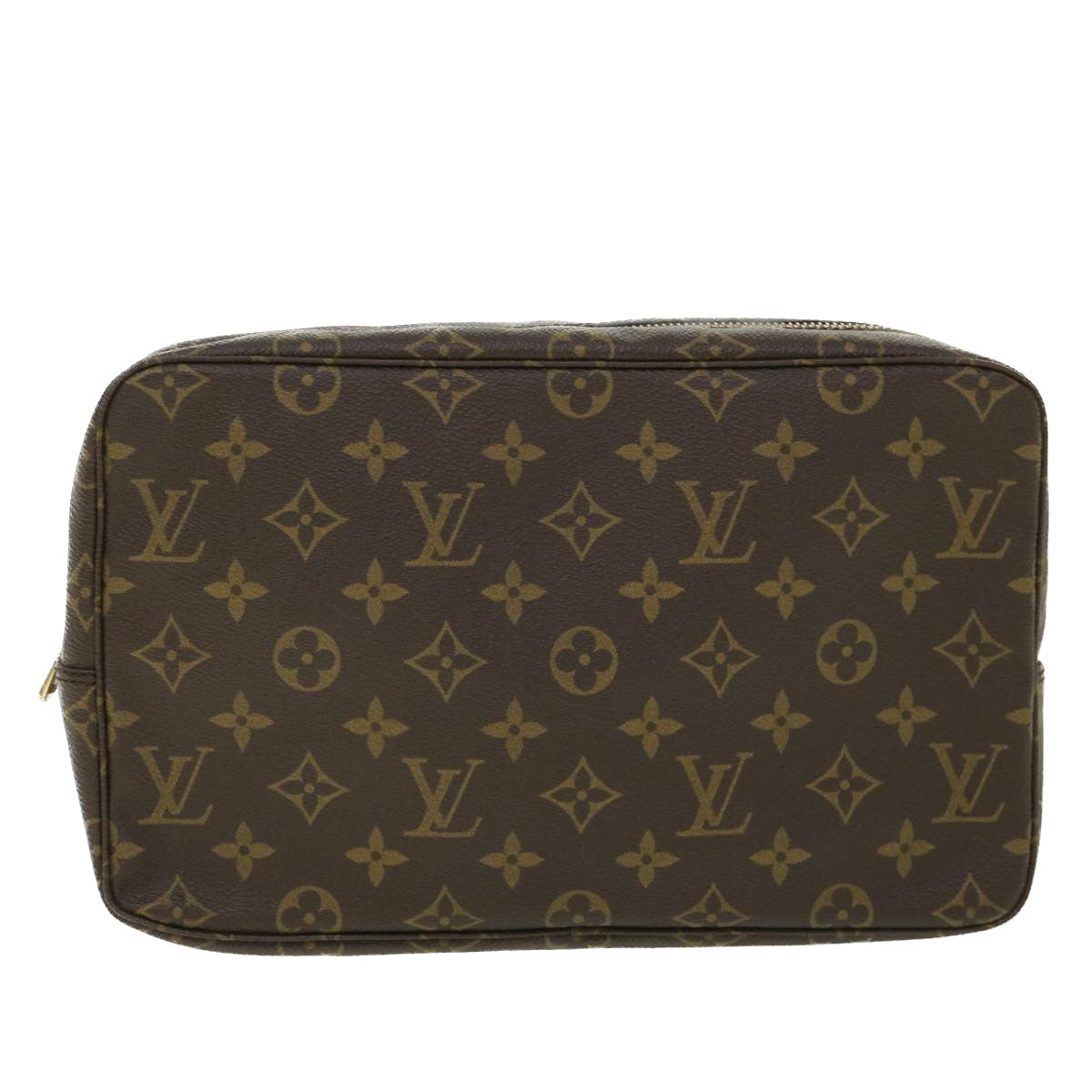 LOUIS VUITTON Monogram Trousse Toilette 28 Clutch Bag M47522 LV Auth 55110