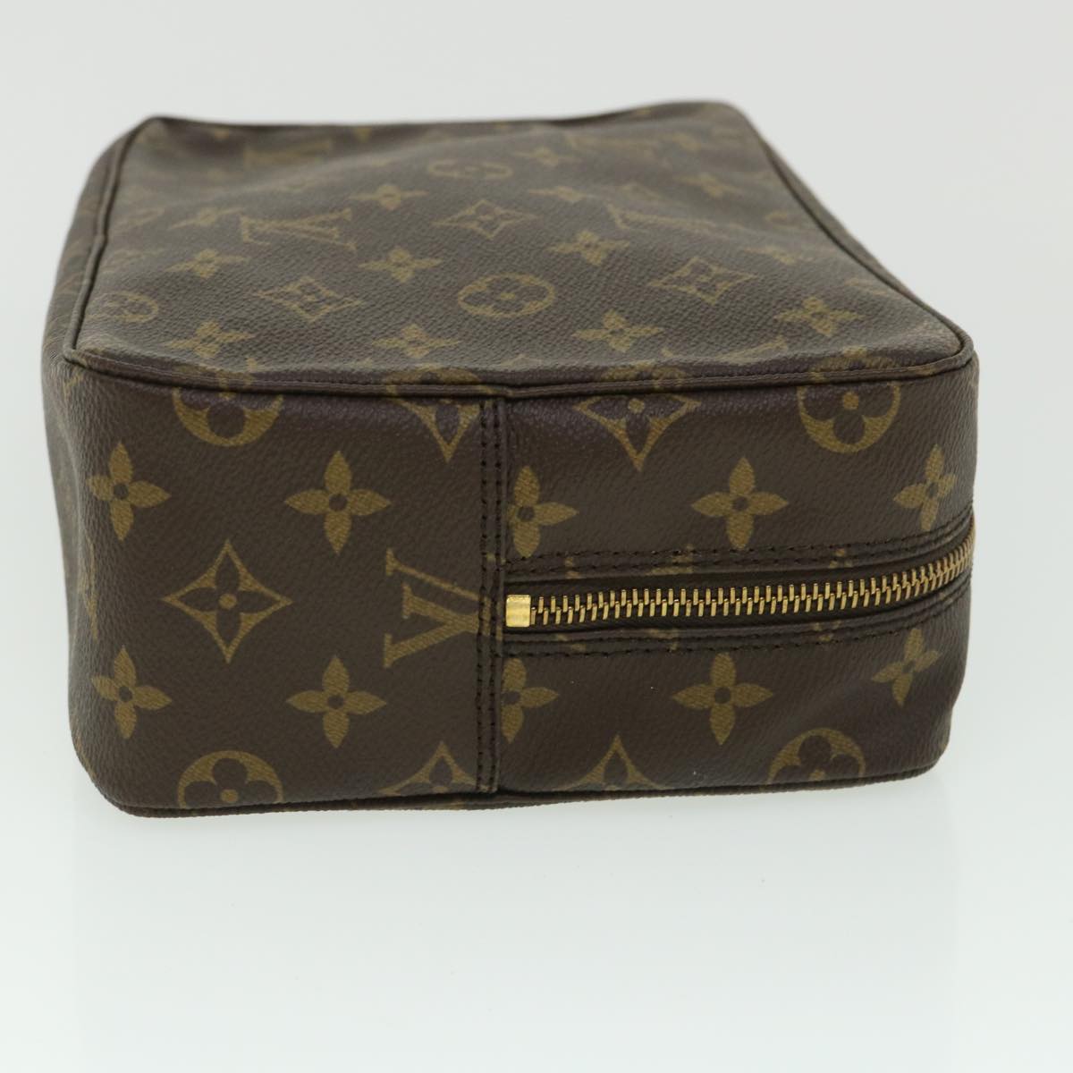 LOUIS VUITTON Monogram Trousse Toilette 28 Clutch Bag M47522 LV Auth 55110