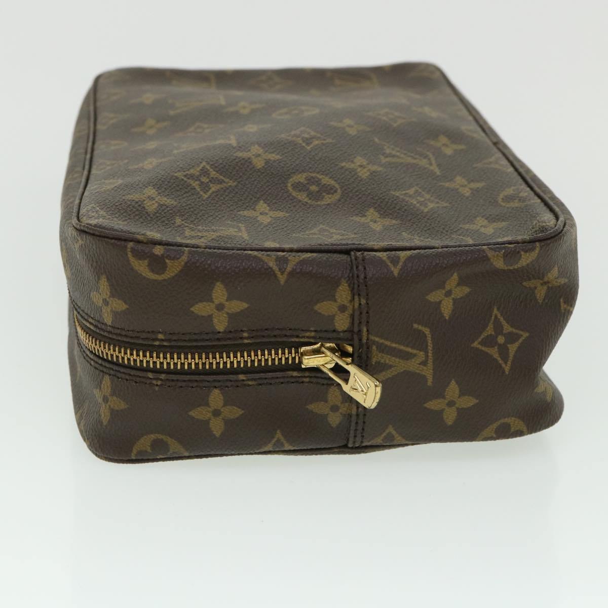 LOUIS VUITTON Monogram Trousse Toilette 28 Clutch Bag M47522 LV Auth 55110