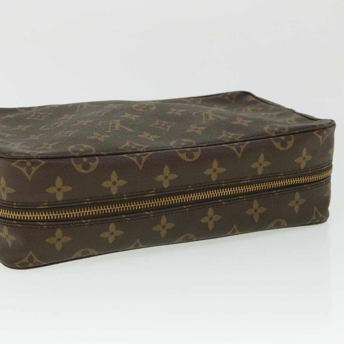 LOUIS VUITTON Monogram Trousse Toilette 28 Clutch Bag M47522 LV Auth 55110