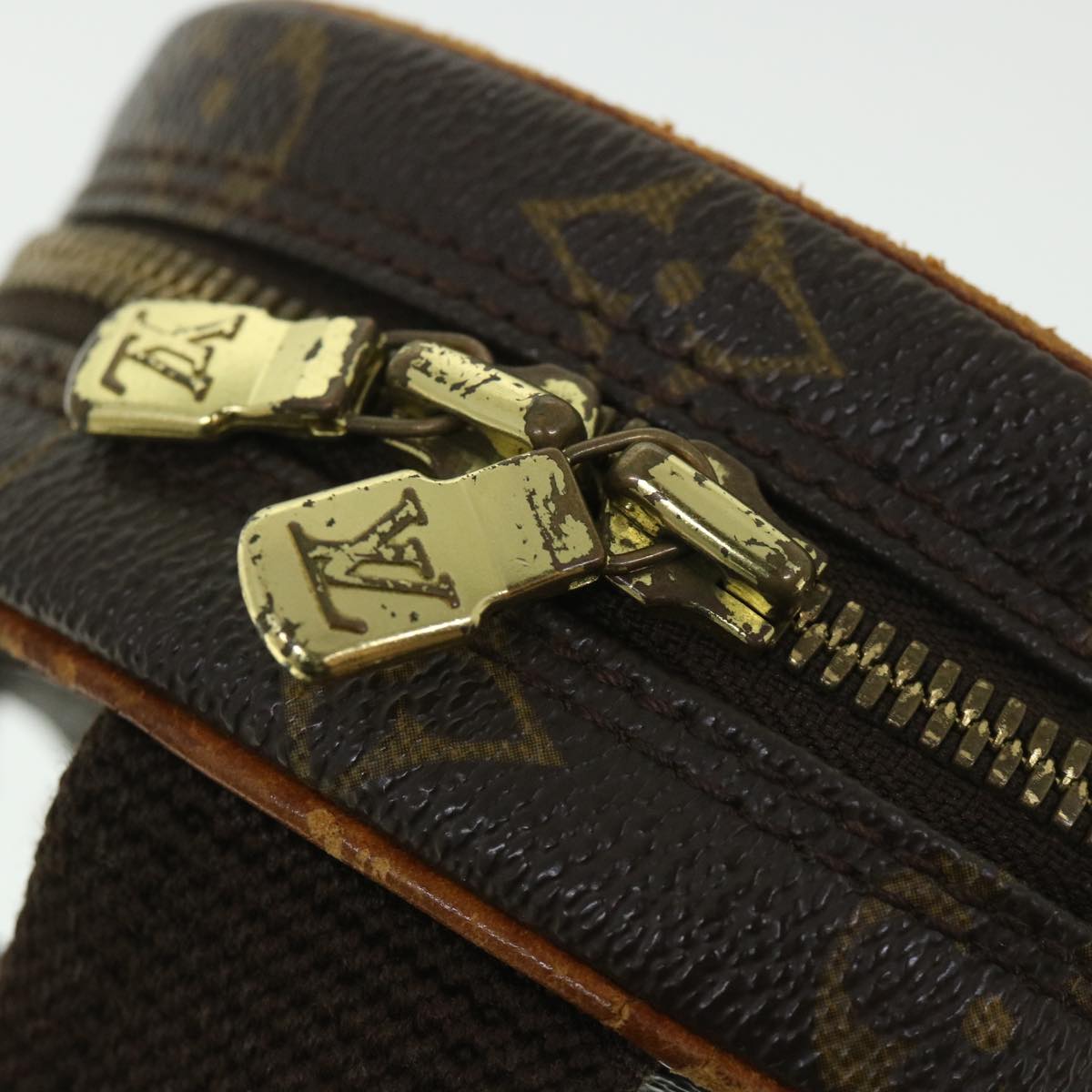 LOUIS VUITTON Monogram Pochette Gange Shoulder Bag M51870 LV Auth 55116