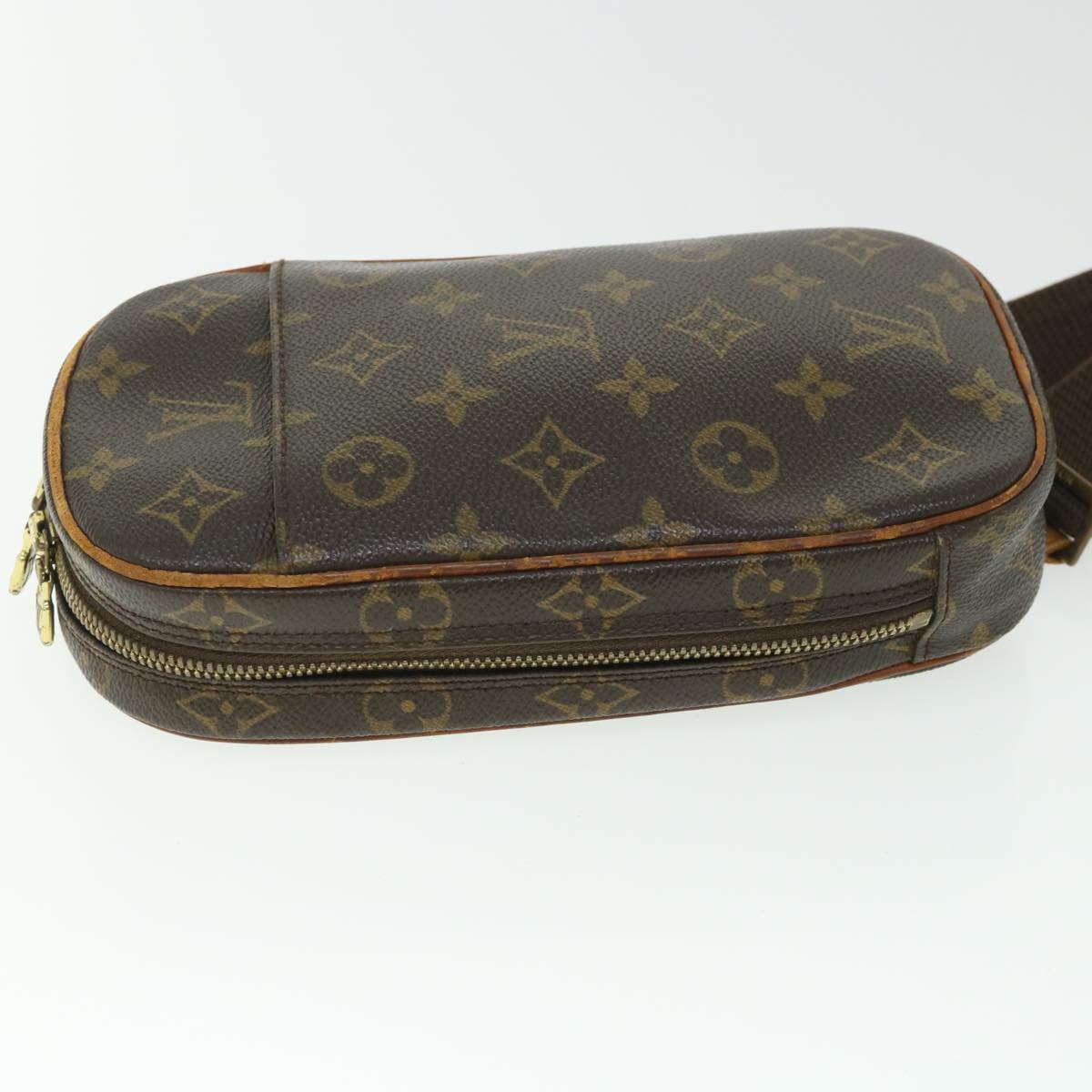 LOUIS VUITTON Monogram Pochette Gange Shoulder Bag M51870 LV Auth 55116