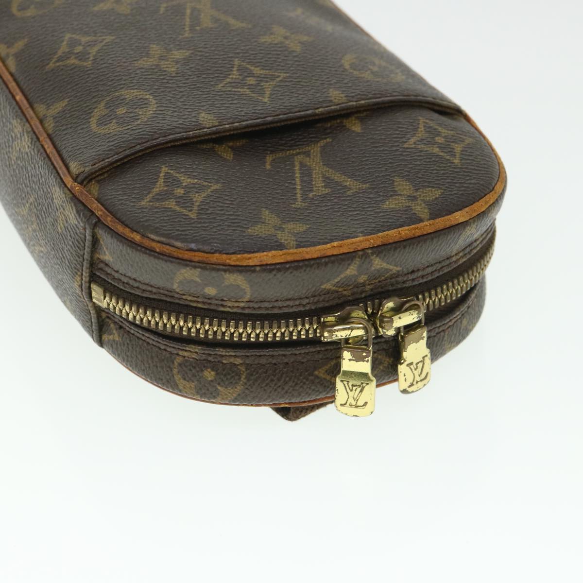 LOUIS VUITTON Monogram Pochette Gange Shoulder Bag M51870 LV Auth 55116