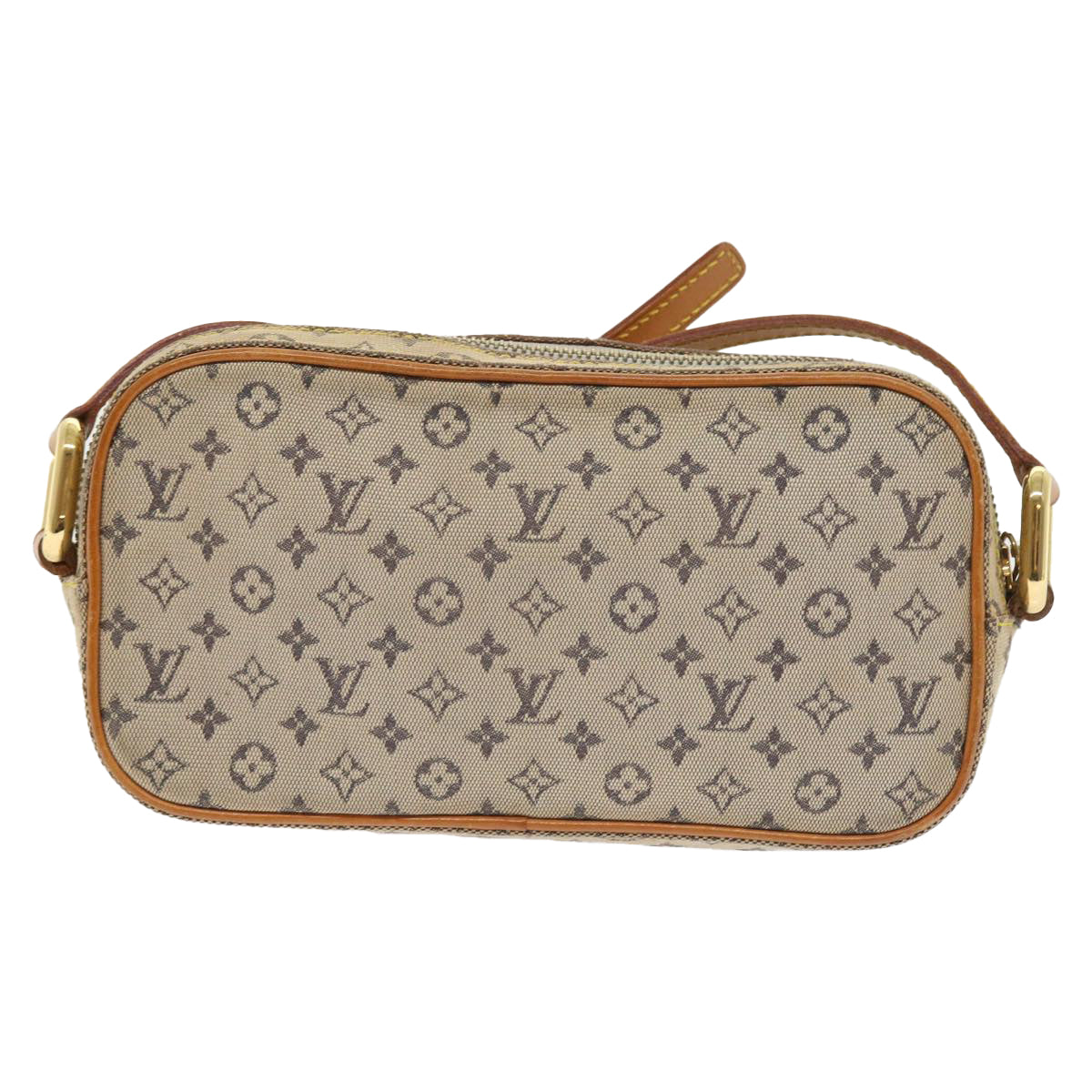 LOUIS VUITTON Monogram Mini Juliet MM Shoulder Bag Blue M92004 LV Auth 55117