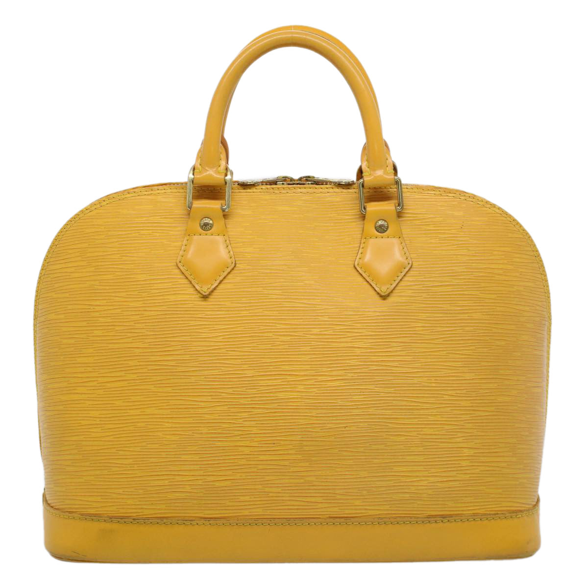 LOUIS VUITTON Epi Alma Hand Bag Tassili Yellow M52149 LV Auth 55126 - 0