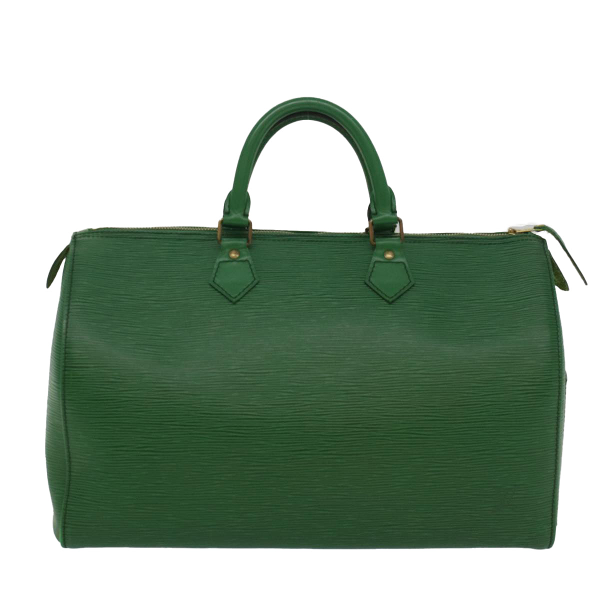 LOUIS VUITTON Epi Speedy 35 Hand Bag Borneo Green M42994 LV Auth 55129 - 0