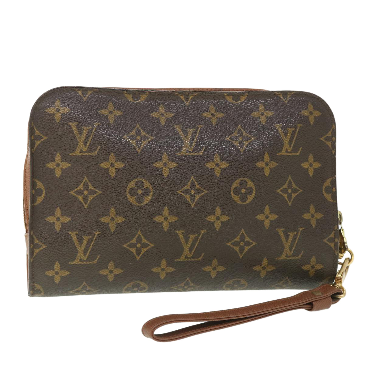 LOUIS VUITTON Monogram Orsay Clutch Bag M51790 LV Auth 55149