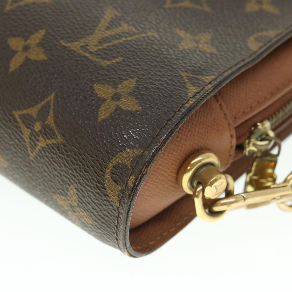 LOUIS VUITTON Monogram Orsay Clutch Bag M51790 LV Auth 55149