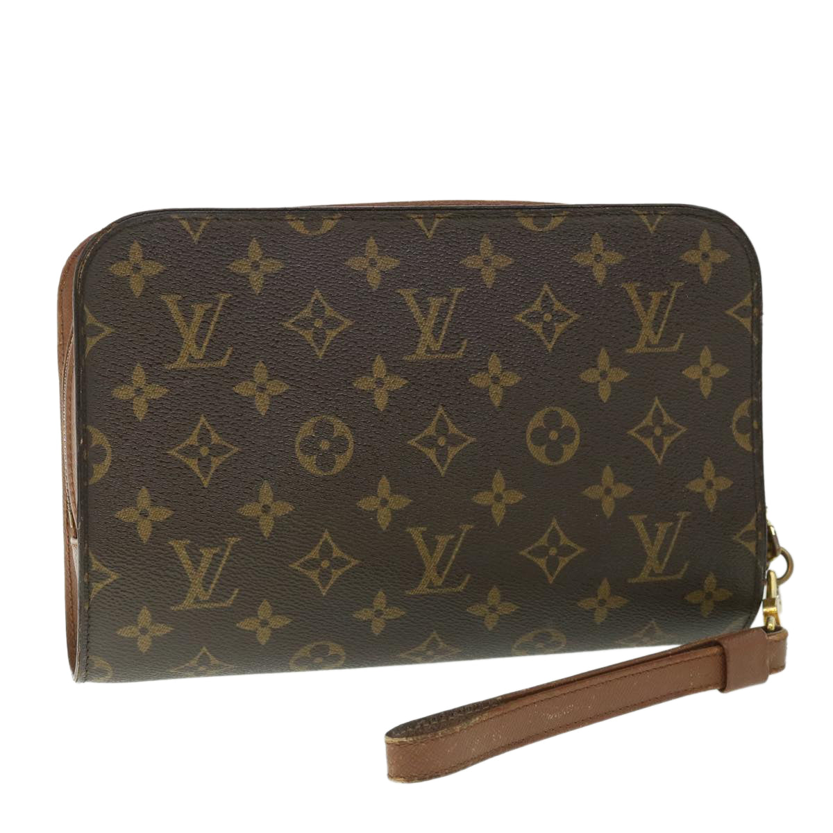 LOUIS VUITTON Monogram Orsay Clutch Bag M51790 LV Auth 55150