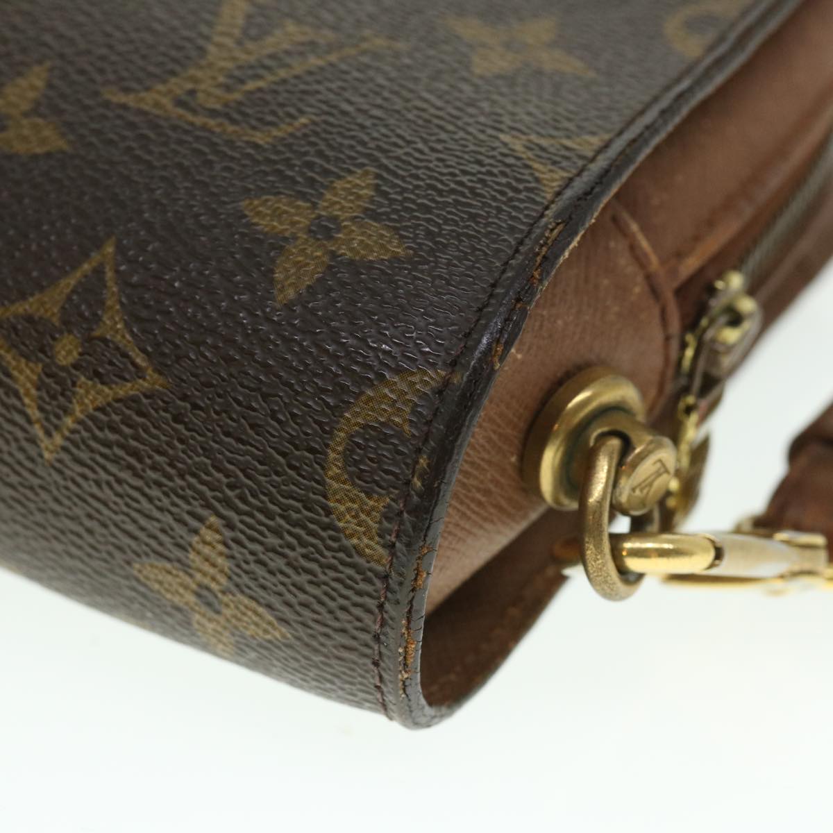 LOUIS VUITTON Monogram Orsay Clutch Bag M51790 LV Auth 55150