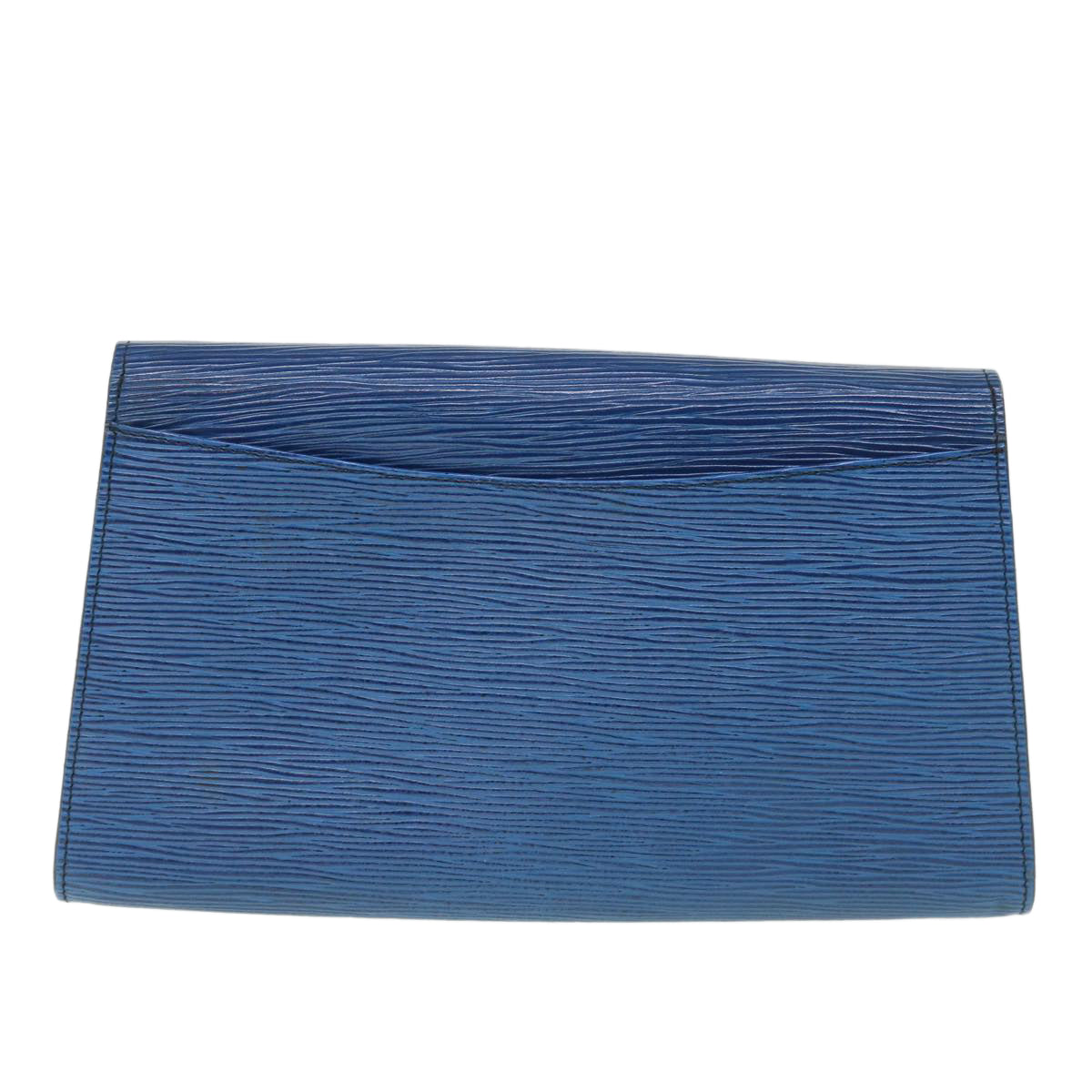 LOUIS VUITTON Epi Art Deco Clutch Bag Blue M52635 LV Auth 55154 - 0