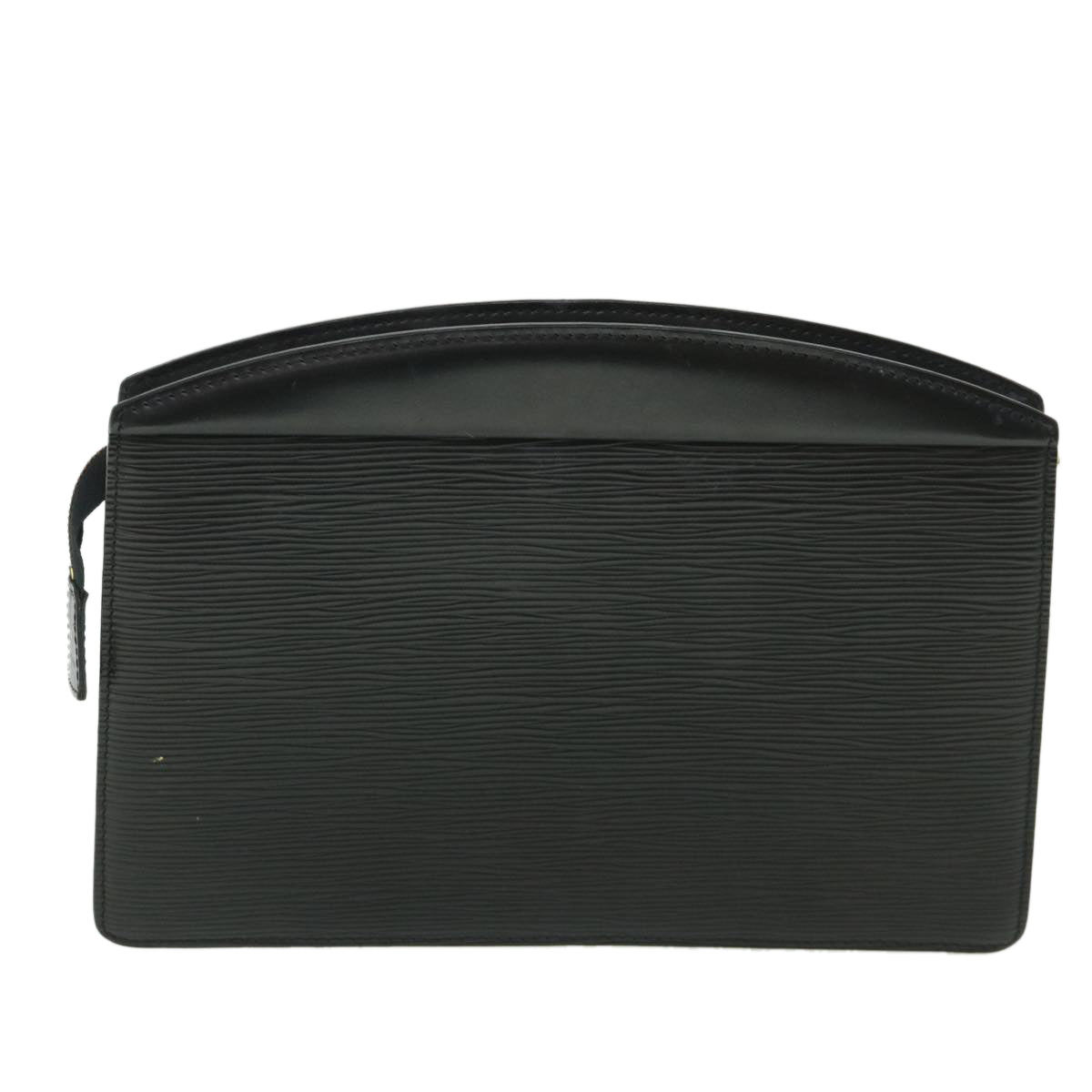 LOUIS VUITTON Epi Trousse Crete Clutch Bag Black M48402 LV Auth 55155 - 0