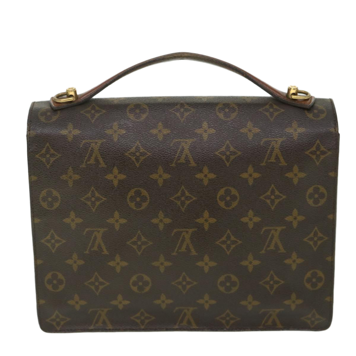 LOUIS VUITTON Monogram Monceau 28 Hand Bag 2way M51185 LV Auth 55168 - 0