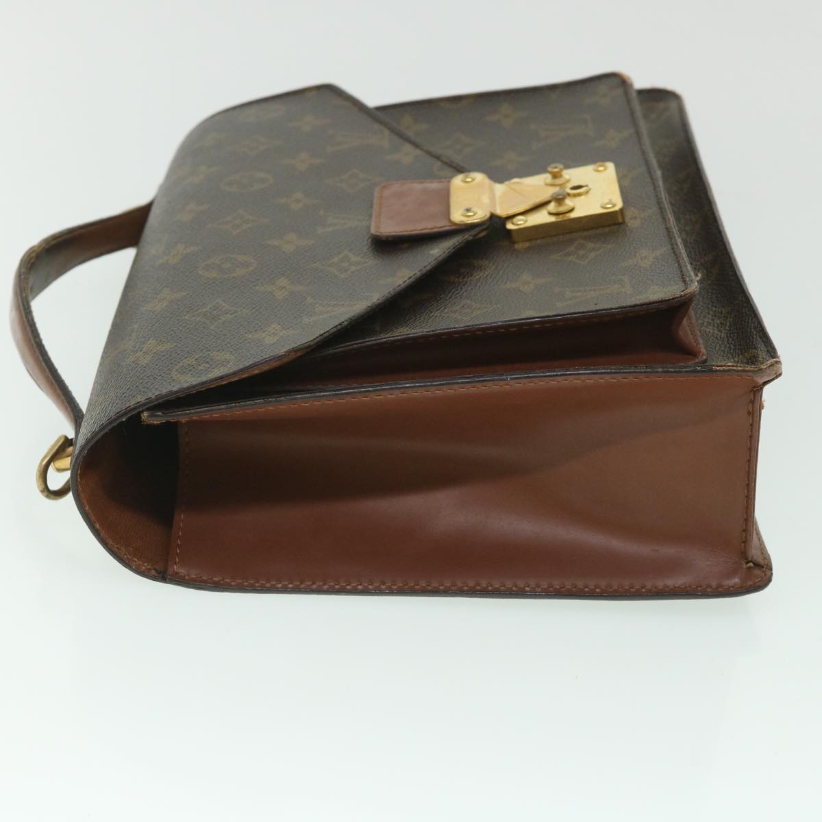 LOUIS VUITTON Monogram Monceau 28 Hand Bag 2way M51185 LV Auth 55168