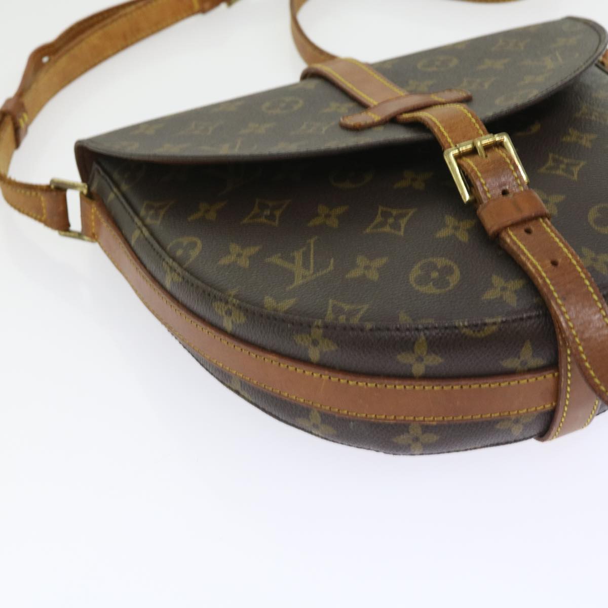 LOUIS VUITTON Monogram Chantilly GM Shoulder Bag M51232 LV Auth 55171