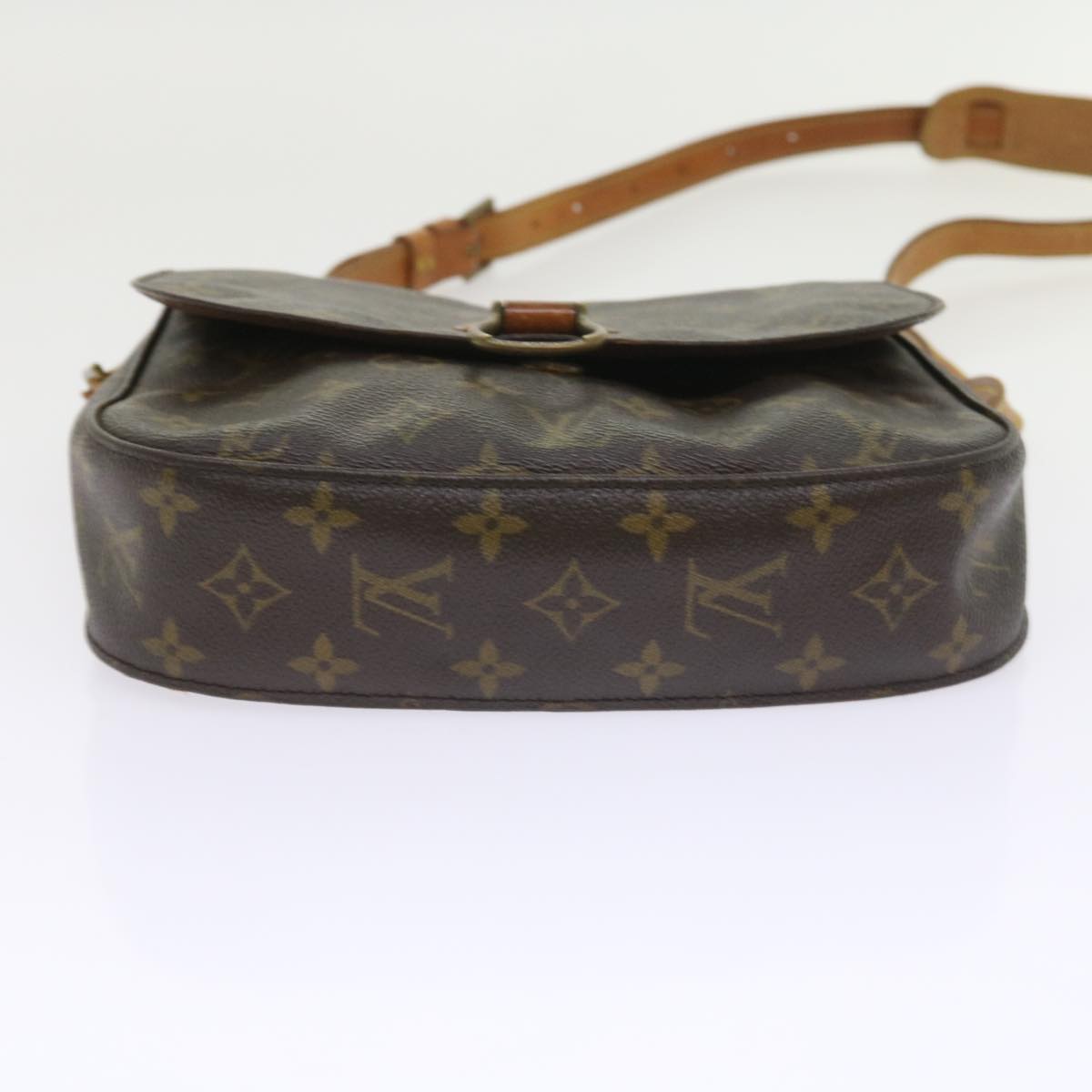 LOUIS VUITTON Monogram Saint Cloud GM Shoulder Bag M51242 LV Auth 55172