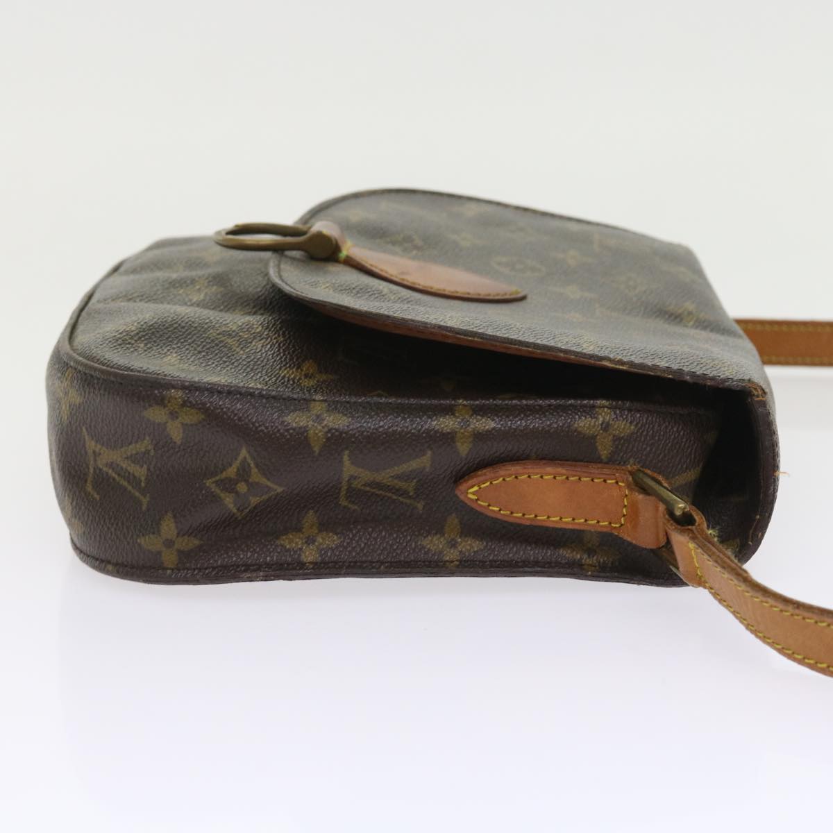 LOUIS VUITTON Monogram Saint Cloud GM Shoulder Bag M51242 LV Auth 55172