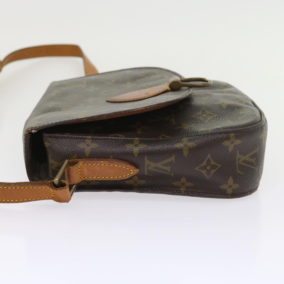 LOUIS VUITTON Monogram Saint Cloud GM Shoulder Bag M51242 LV Auth 55172