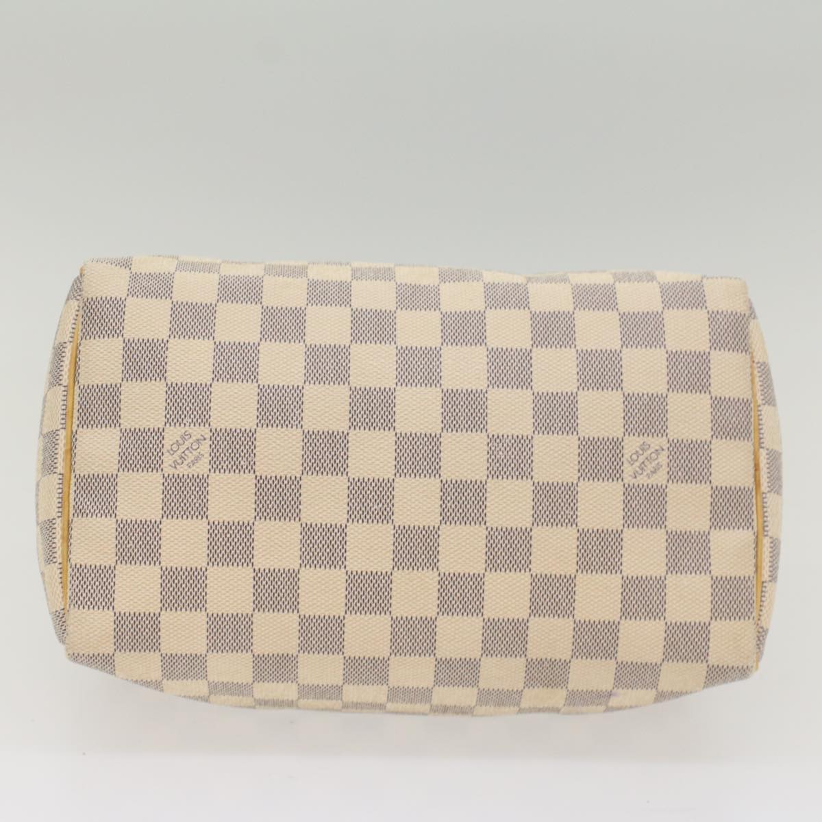 LOUIS VUITTON Damier Azur Speedy 25 Hand Bag N41534 LV Auth 55194