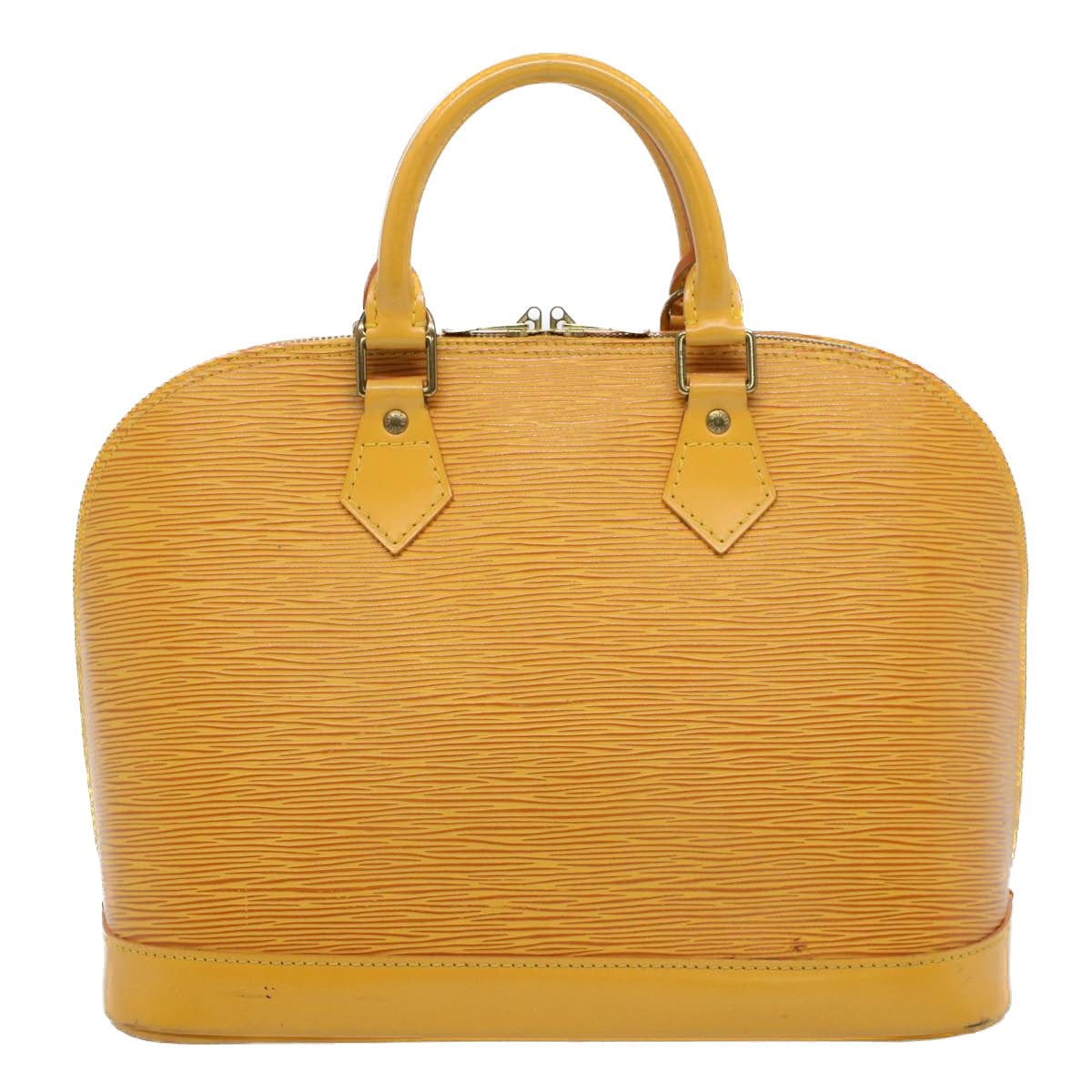 LOUIS VUITTON Epi Alma Hand Bag Tassili Yellow M52149 LV Auth 55230 - 0