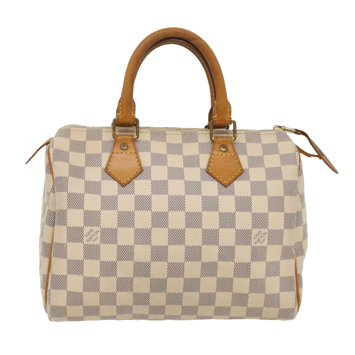 LOUIS VUITTON Damier Azur Speedy 25 Hand Bag N41534 LV Auth 55243