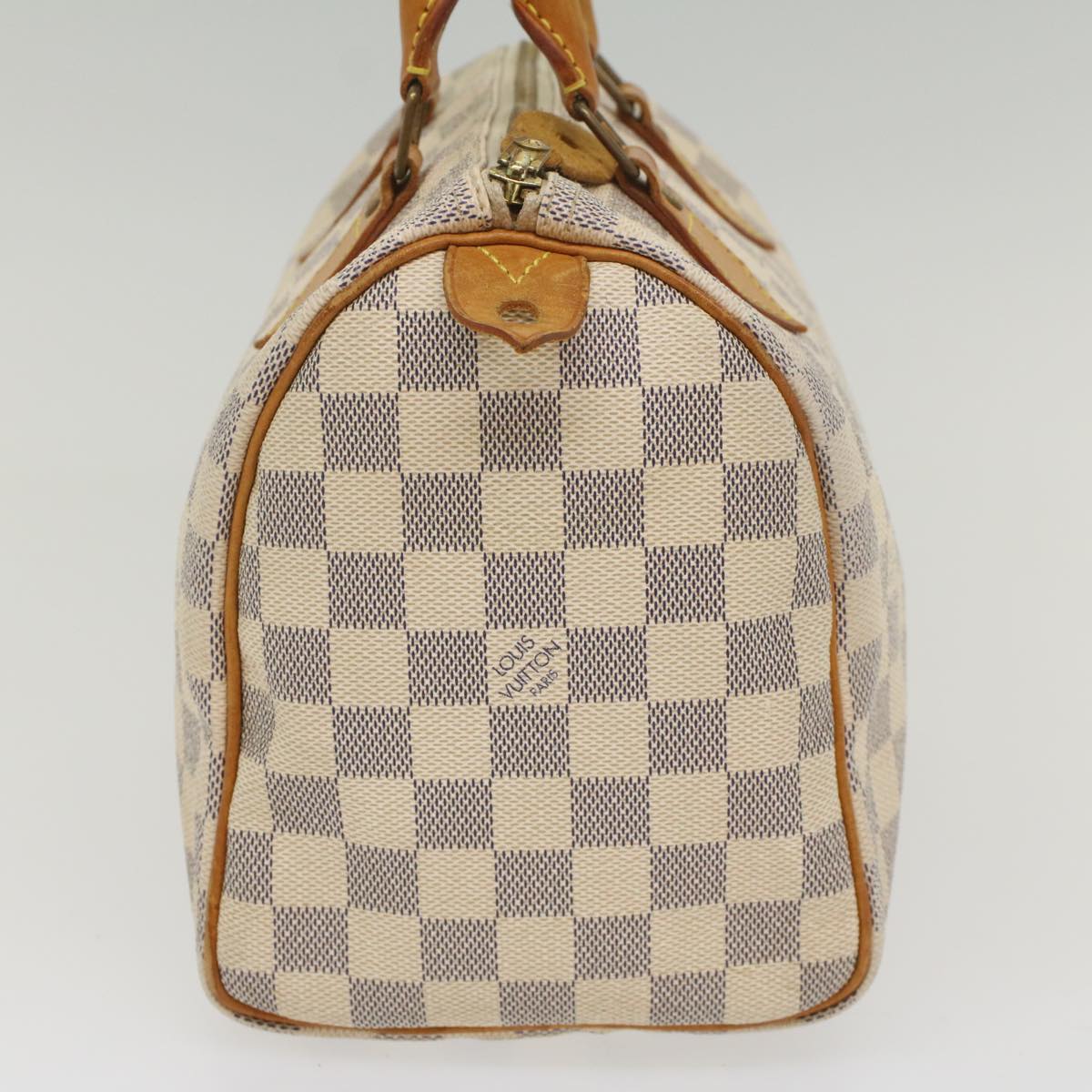 LOUIS VUITTON Damier Azur Speedy 25 Hand Bag N41534 LV Auth 55243