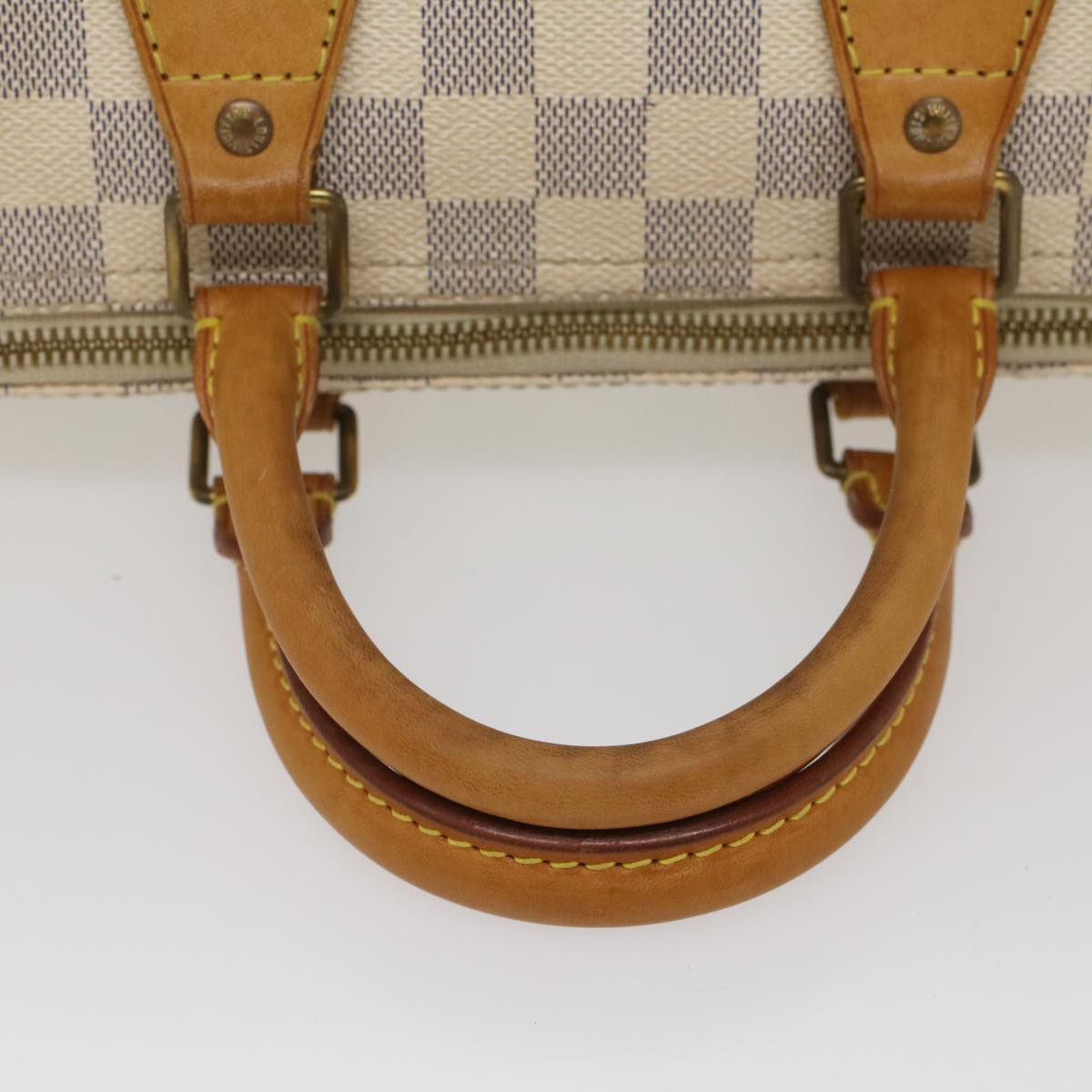 LOUIS VUITTON Damier Azur Speedy 25 Hand Bag N41534 LV Auth 55243