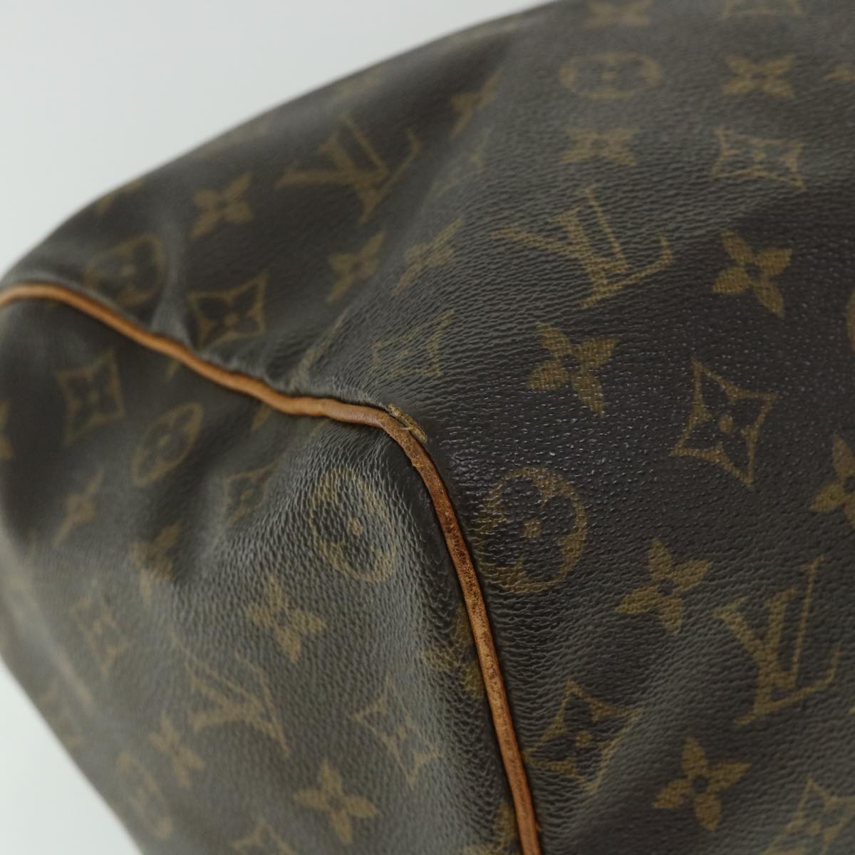 LOUIS VUITTON Monogram Speedy 40 Hand Bag M41522 LV Auth 55245