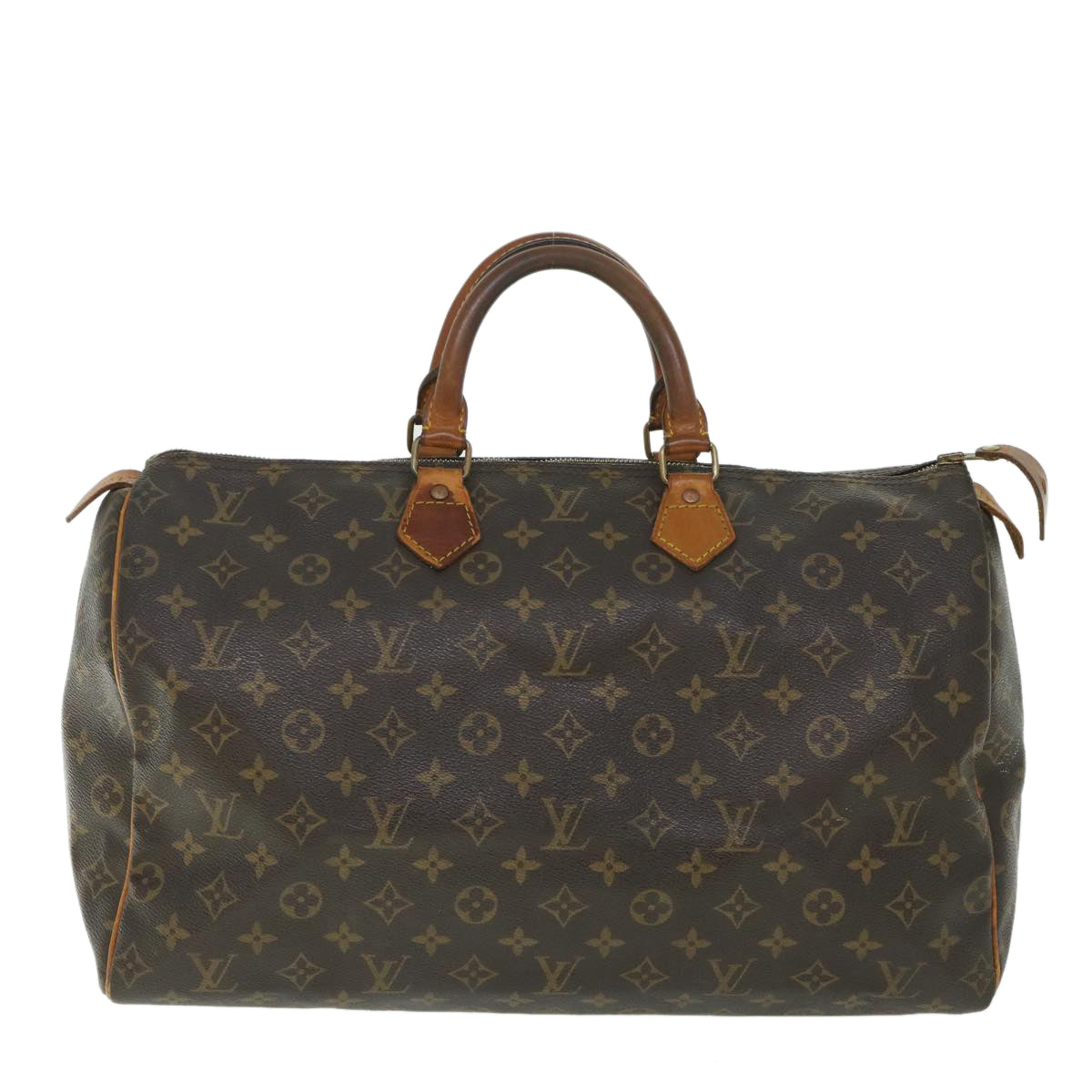 LOUIS VUITTON Monogram Speedy 40 Hand Bag M41522 LV Auth 55245