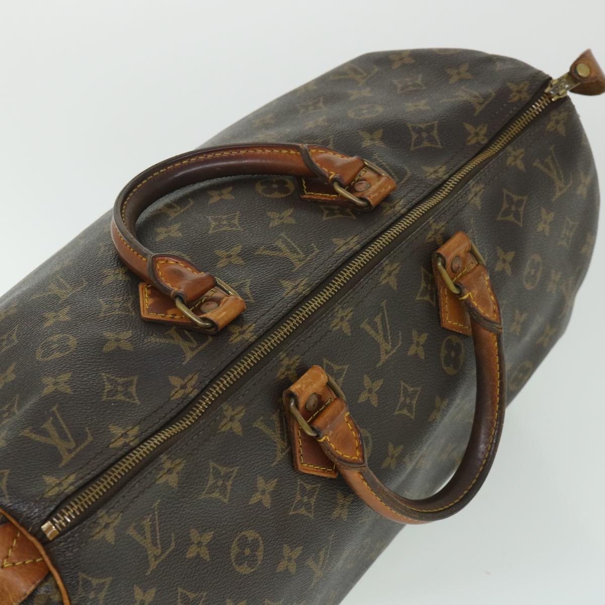 LOUIS VUITTON Monogram Speedy 40 Hand Bag M41522 LV Auth 55245