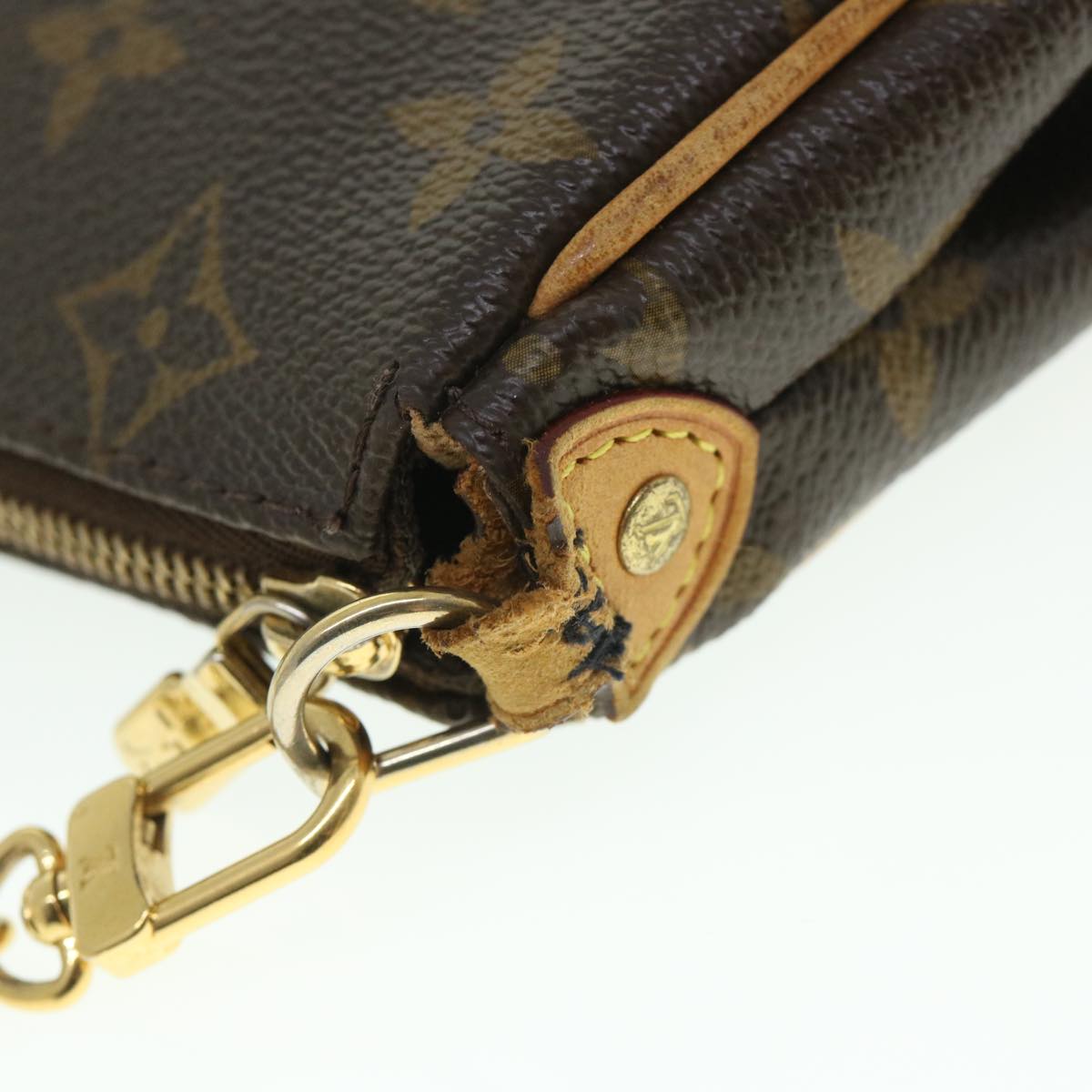 LOUIS VUITTON Monogram Eva Shoulder Bag 2way M95567 LV Auth 55257