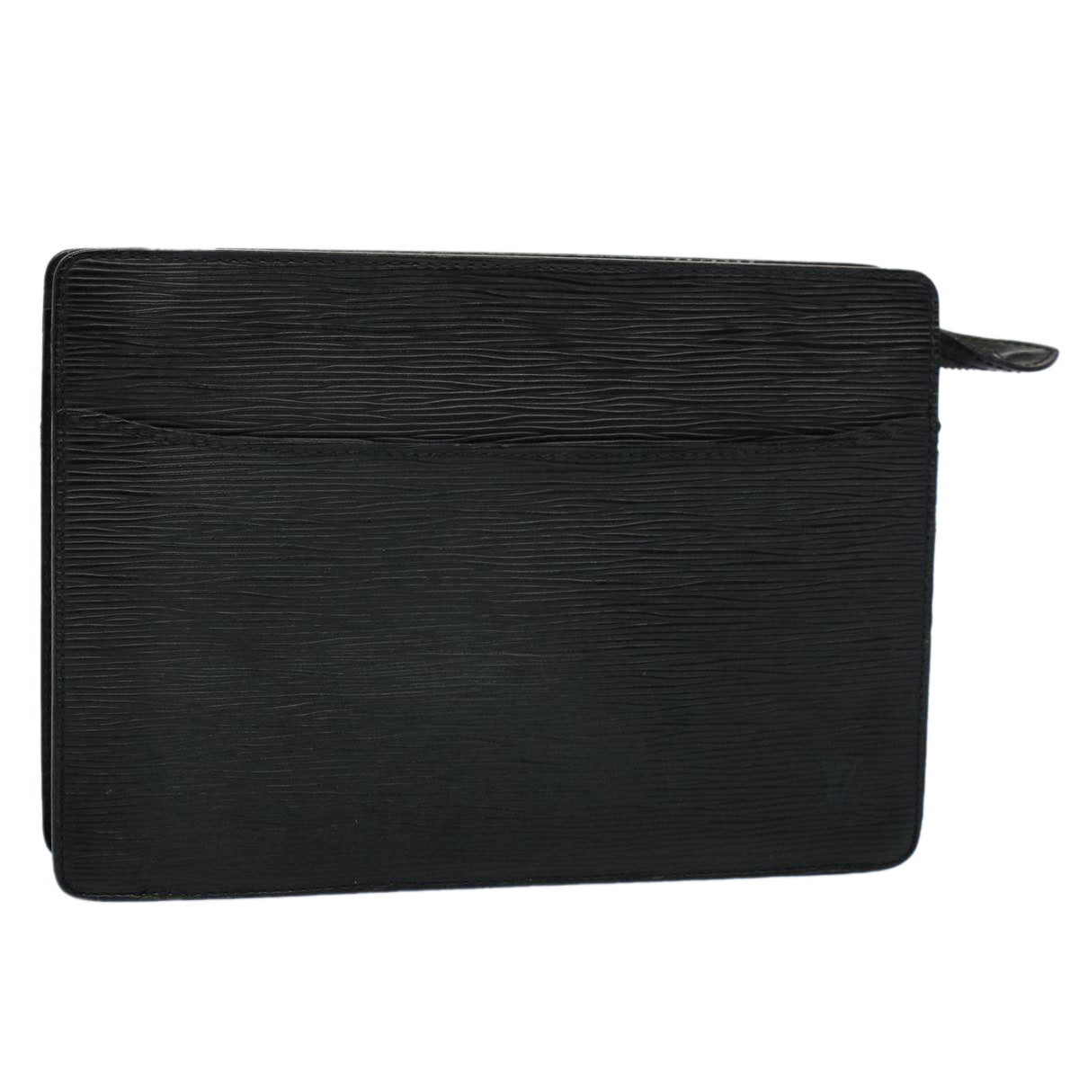 LOUIS VUITTON Epi Pochette Homme Clutch Bag Black M52522 LV Auth 55274