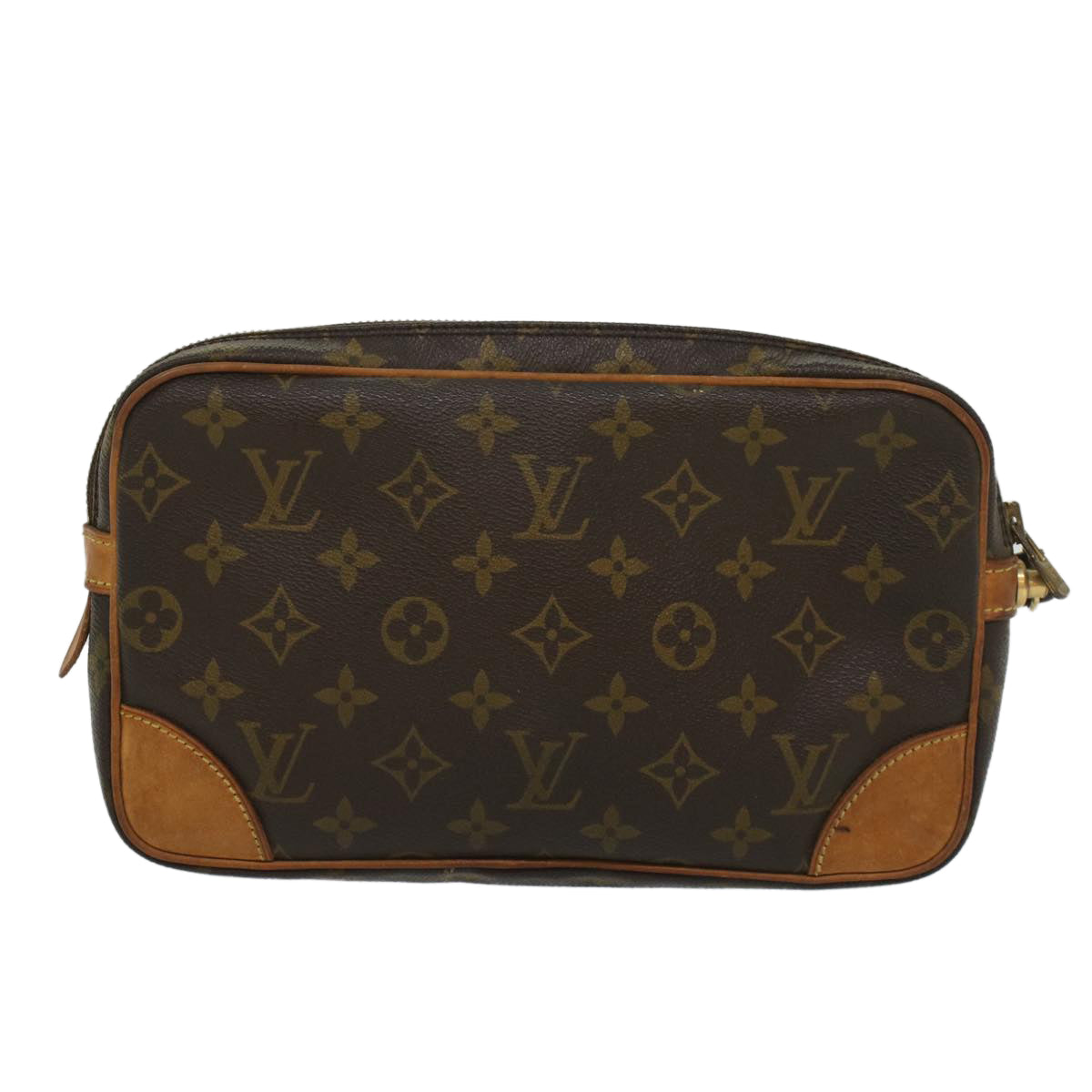 LOUIS VUITTON Monogram Marly Dragonne GM Clutch Bag M51825 LV Auth 55279 - 0