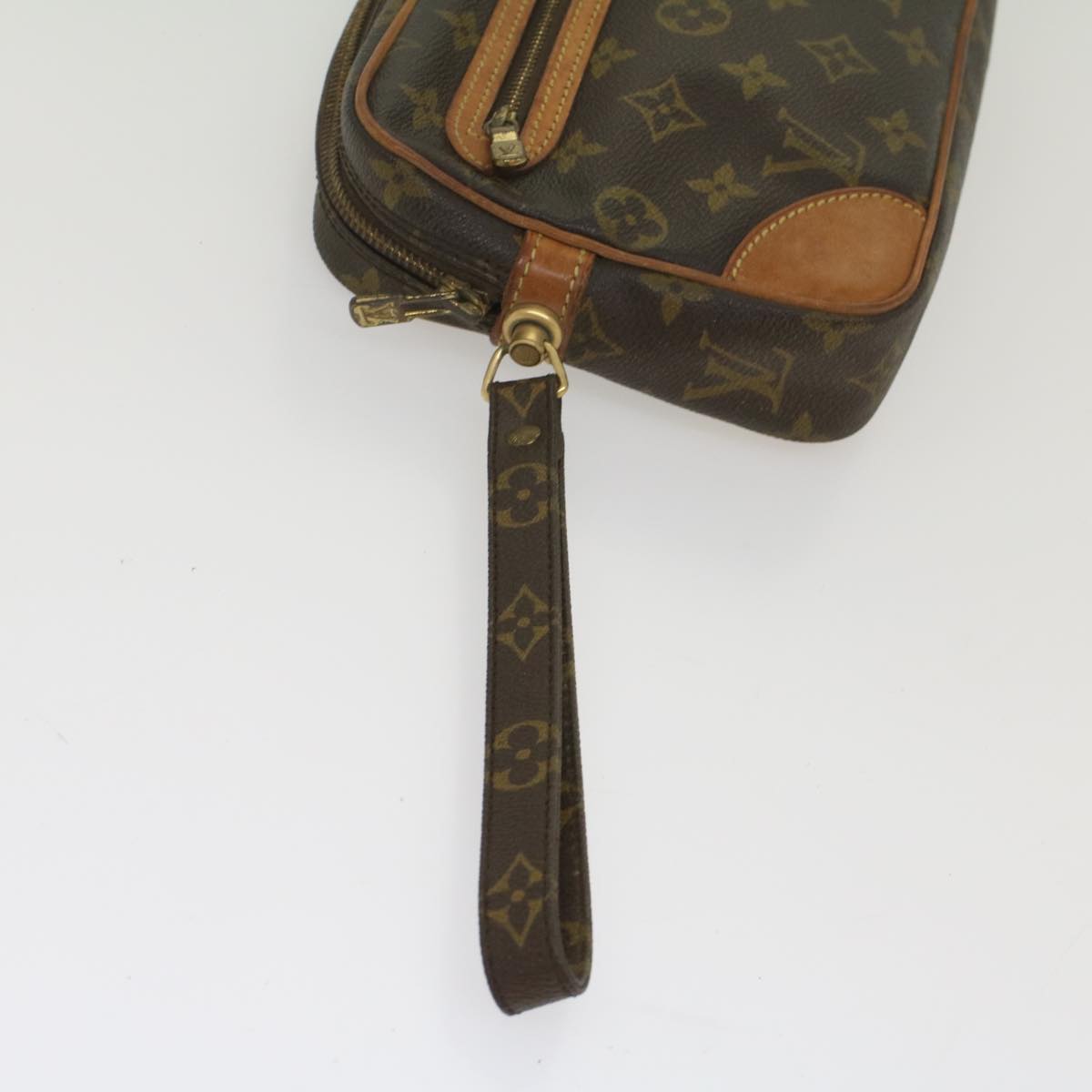 LOUIS VUITTON Monogram Marly Dragonne GM Clutch Bag M51825 LV Auth 55279