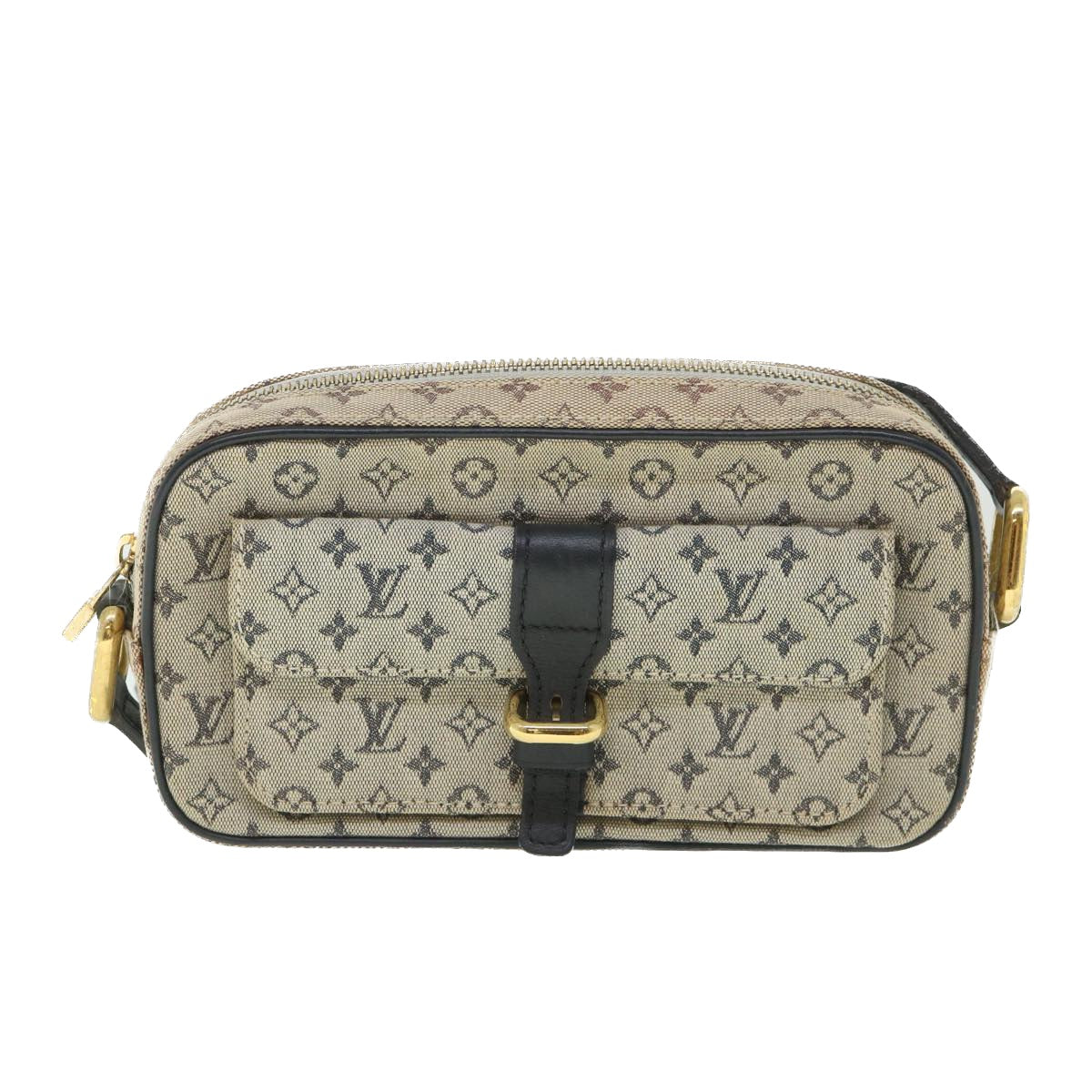 LOUIS VUITTON Monogram Mini Juliet MM Shoulder Bag Blue M92004 LV Auth 55281 - 0