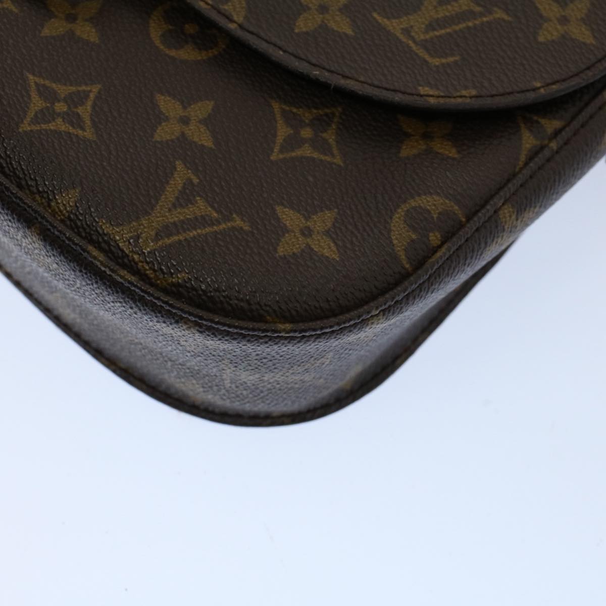 LOUIS VUITTON Monogram Saint Cloud GM Shoulder Bag M51242 LV Auth 55301