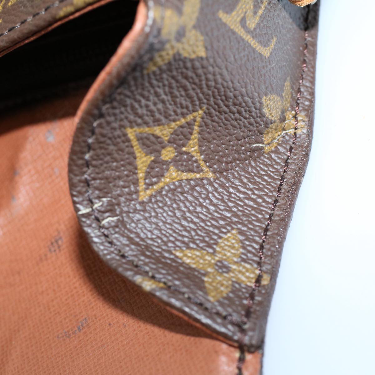 LOUIS VUITTON Monogram Saint Cloud GM Shoulder Bag M51242 LV Auth 55301