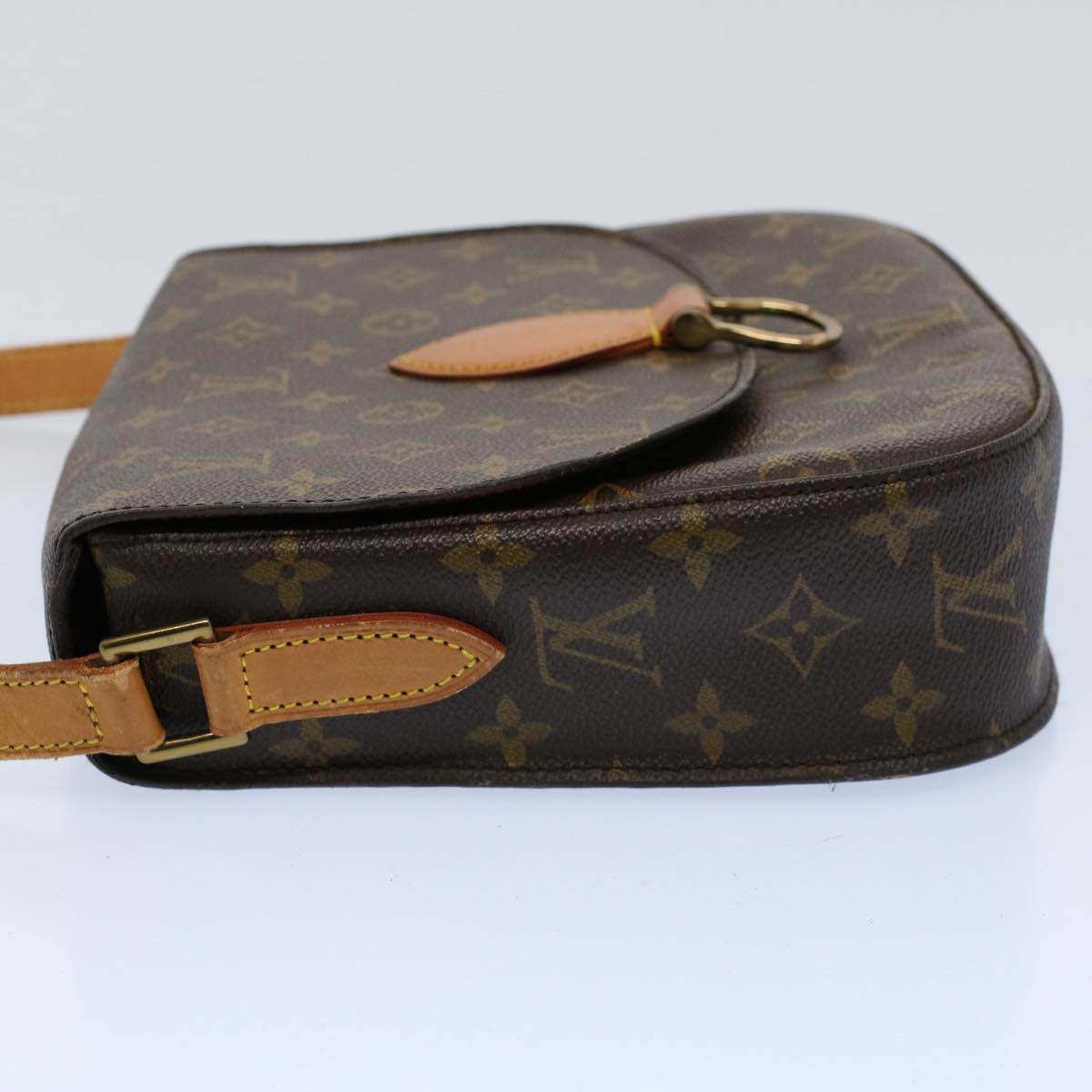 LOUIS VUITTON Monogram Saint Cloud GM Shoulder Bag M51242 LV Auth 55301