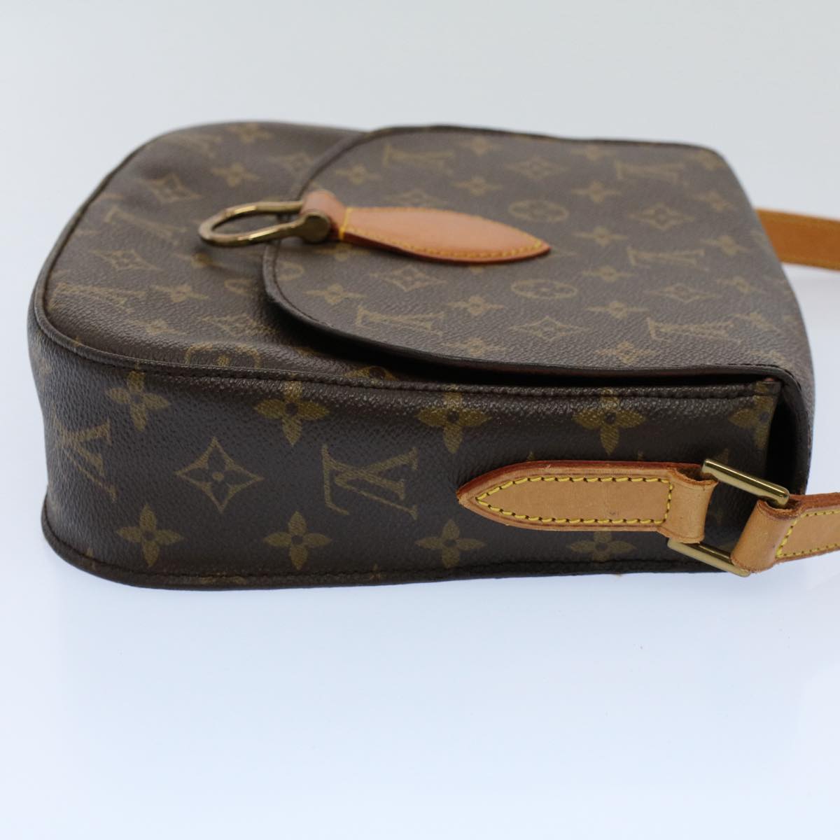 LOUIS VUITTON Monogram Saint Cloud GM Shoulder Bag M51242 LV Auth 55301