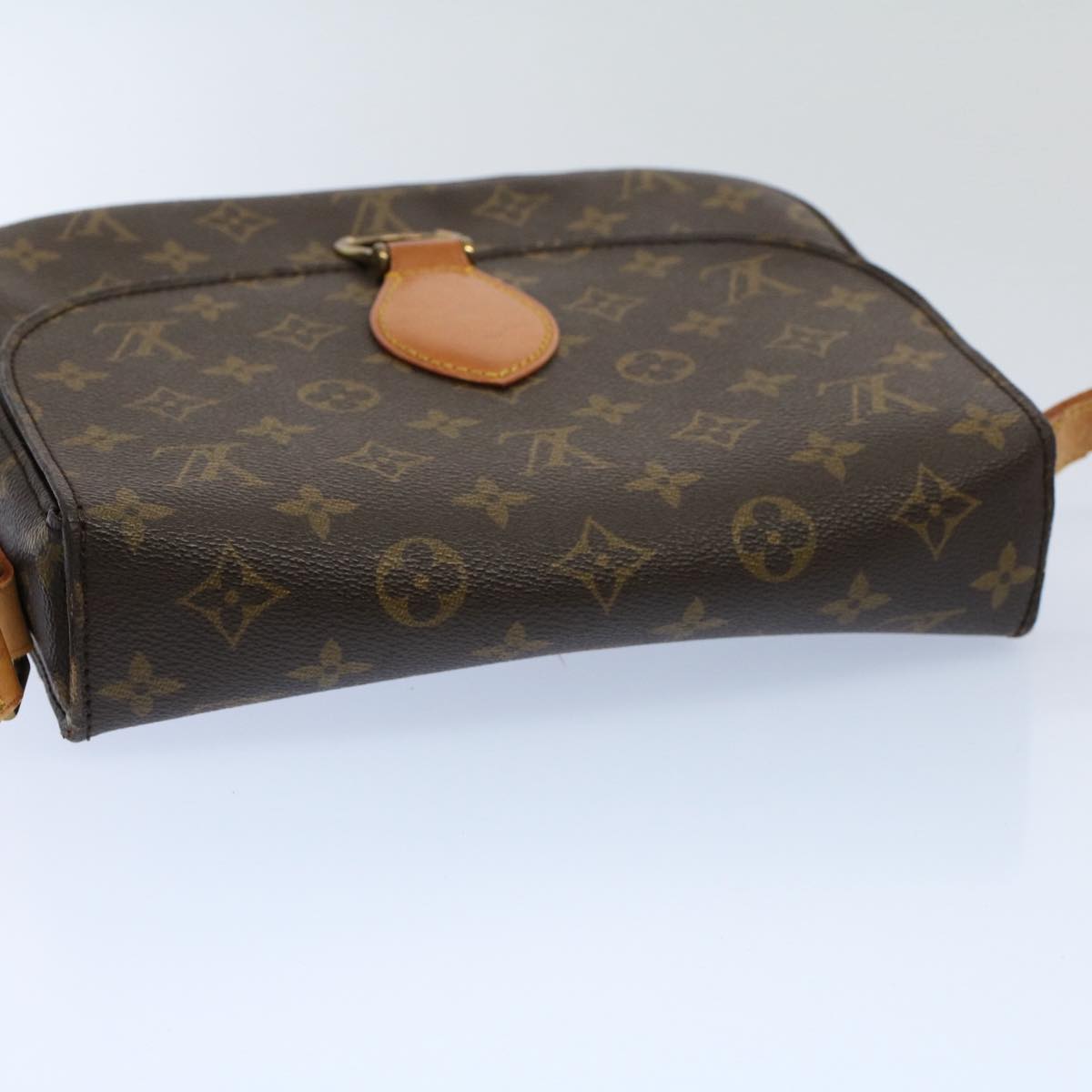 LOUIS VUITTON Monogram Saint Cloud GM Shoulder Bag M51242 LV Auth 55301