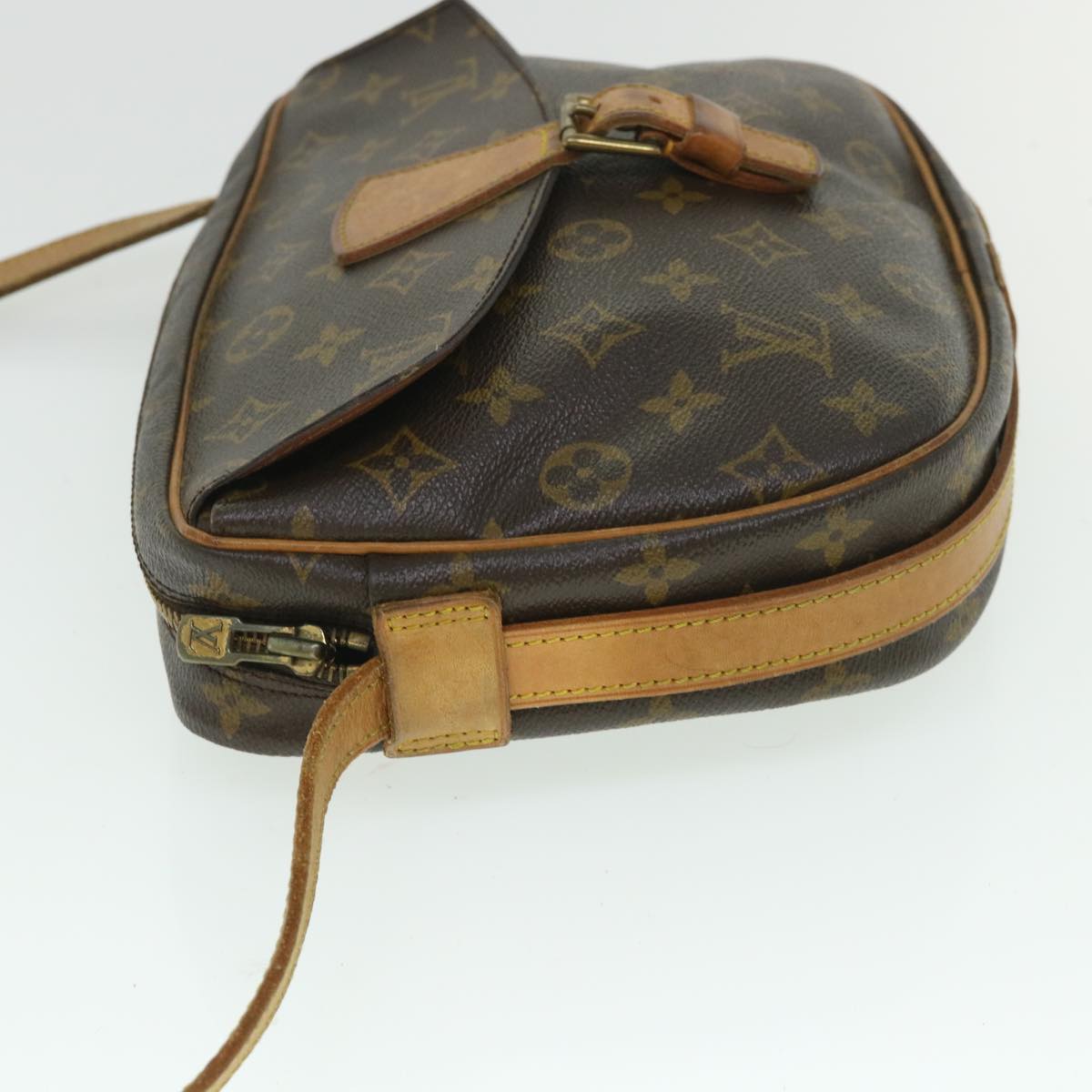 LOUIS VUITTON Monogram Jeune Fille MM Shoulder Bag M51226 LV Auth 55304