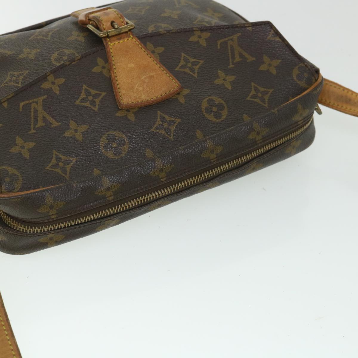 LOUIS VUITTON Monogram Jeune Fille MM Shoulder Bag M51226 LV Auth 55304