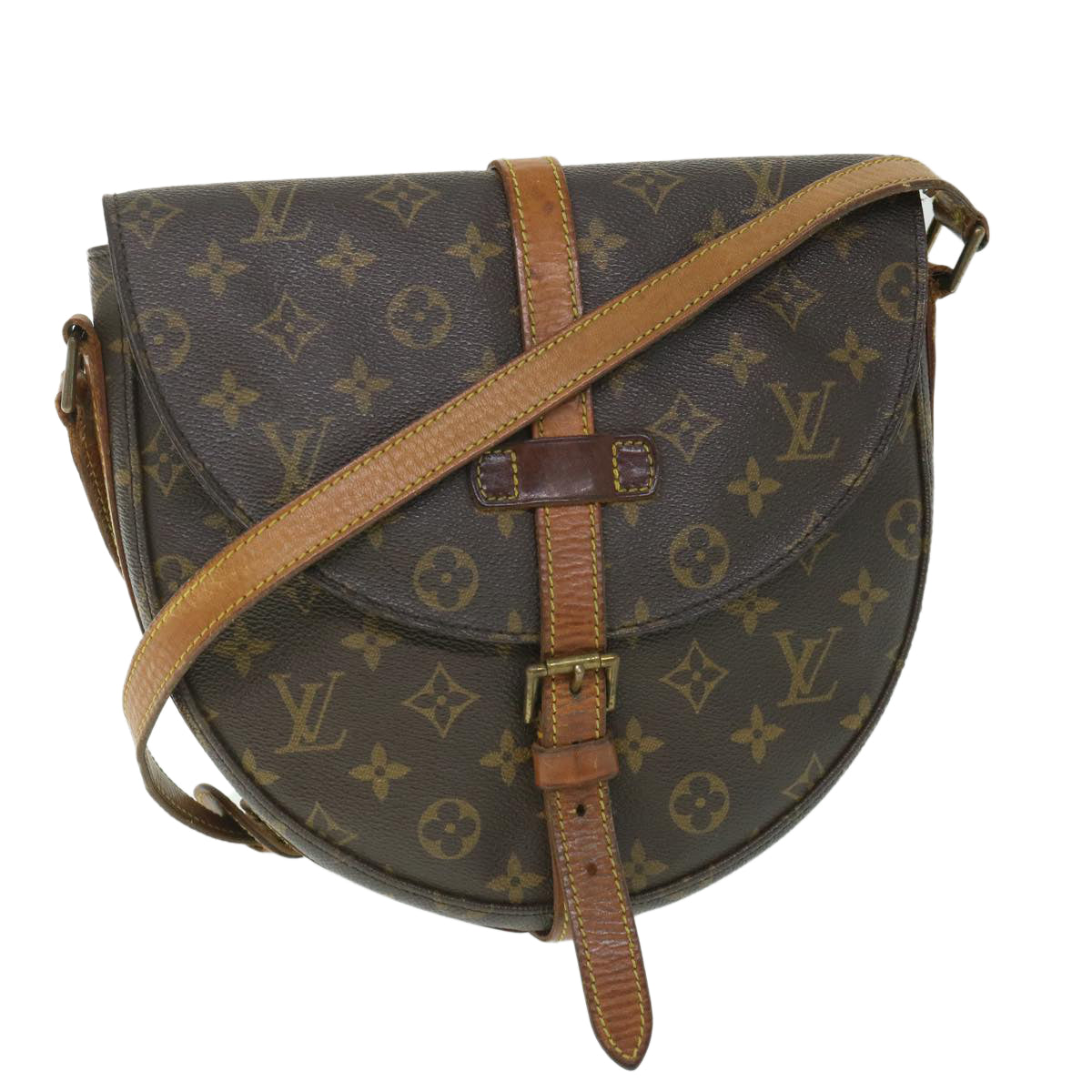 LOUIS VUITTON Monogram Chantilly GM Shoulder Bag M51232 LV Auth 55305