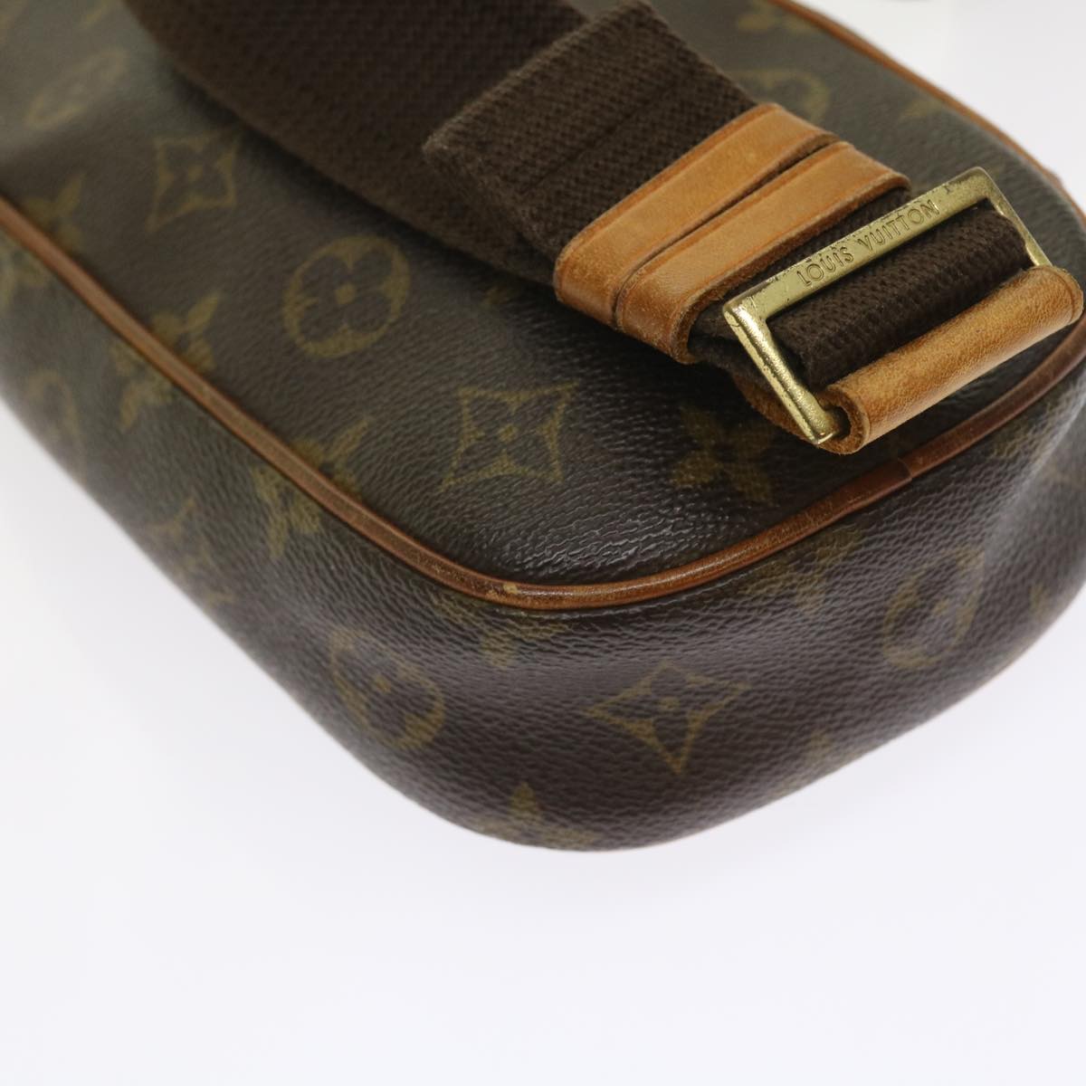 LOUIS VUITTON Monogram Pochette Gange Shoulder Bag M51870 LV Auth 55328