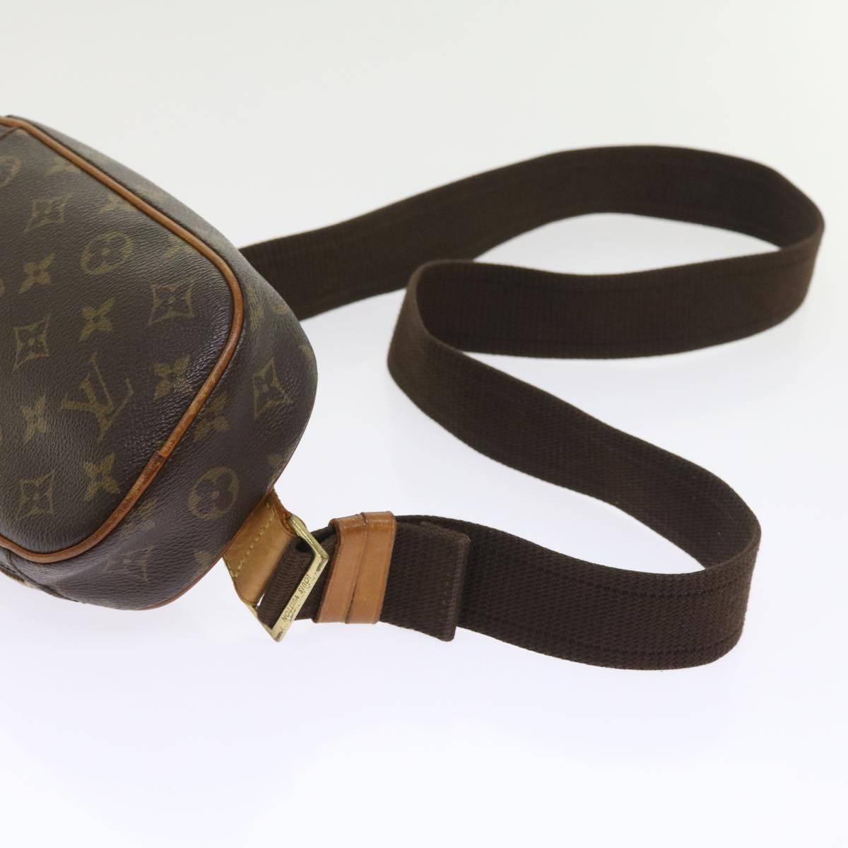 LOUIS VUITTON Monogram Pochette Gange Shoulder Bag M51870 LV Auth 55328