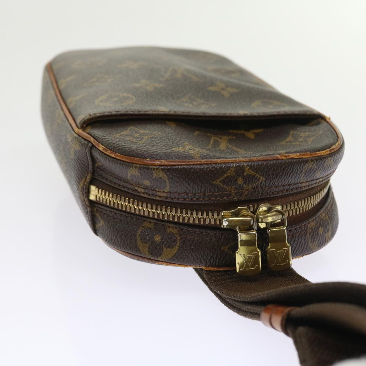 LOUIS VUITTON Monogram Pochette Gange Shoulder Bag M51870 LV Auth 55329