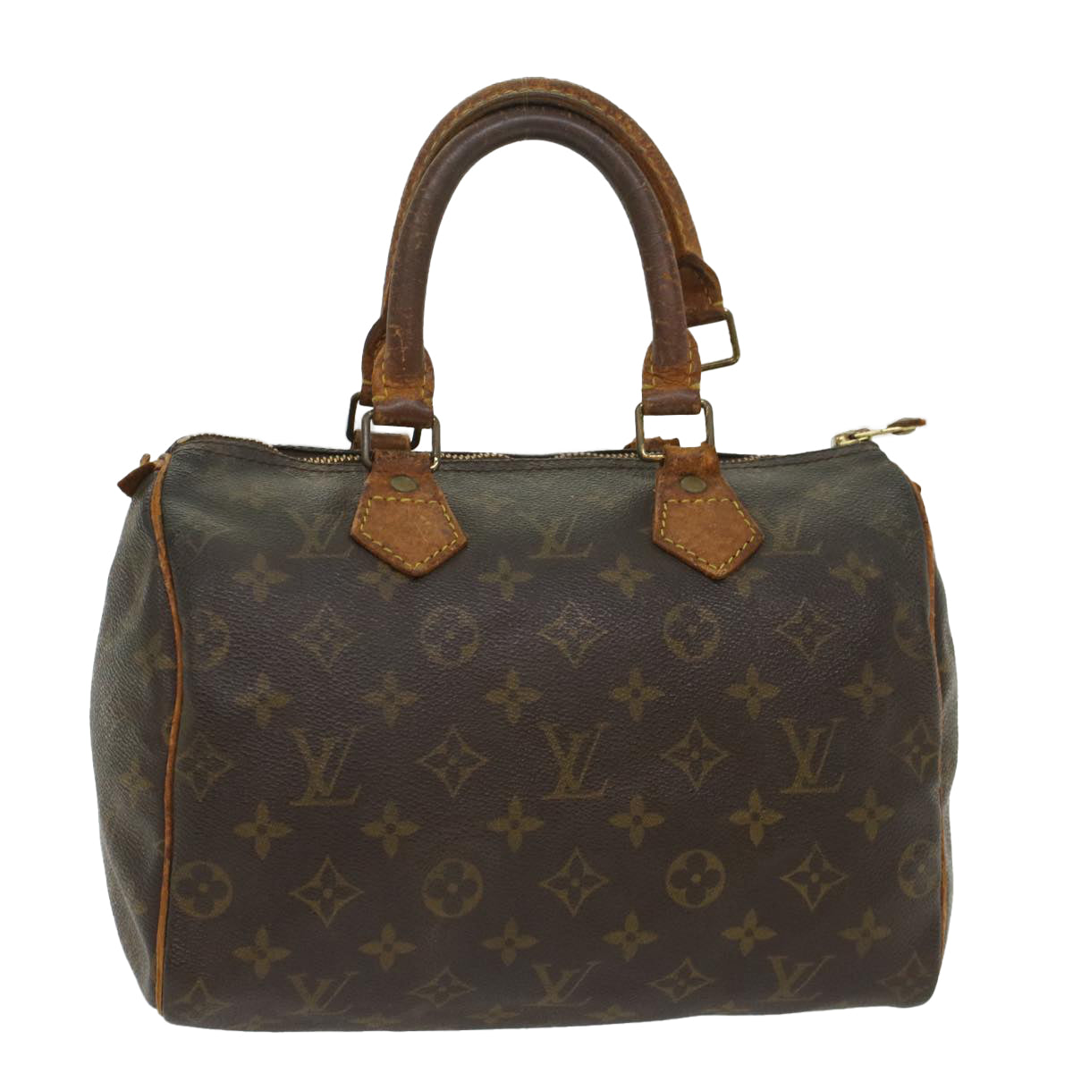 LOUIS VUITTON Monogram Speedy 25 Hand Bag M41528 LV Auth 55336