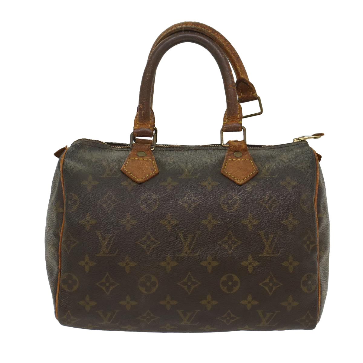 LOUIS VUITTON Monogram Speedy 25 Hand Bag M41528 LV Auth 55336